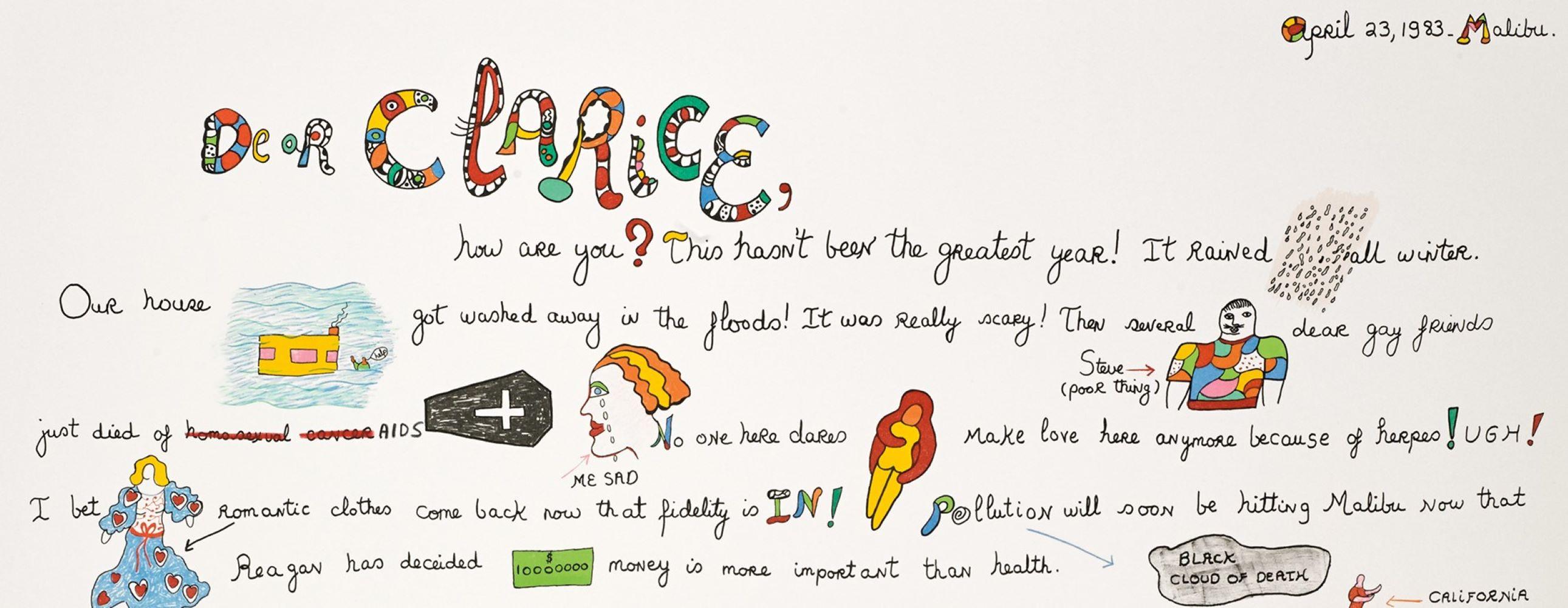 Niki de Saint Phalle's Untitled from 1983 was included in the famed 'Eight by Eight to Celebrate the Temporary Contemporary' portfolio published by MOCA as a fundraiser. The participating artists were Richard Diebenkorn, Sam Francis, David Hockney,
