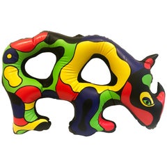Niki de Saint Phalle Rhino Sculpture 