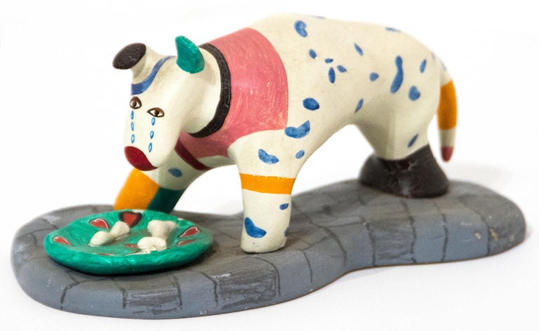 Niki de Saint Phalle Figurative Sculpture - Crying Dog