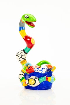 Niki de Saint Phalle Serpent 1986 Keramikvase Signierte Auflage von 50