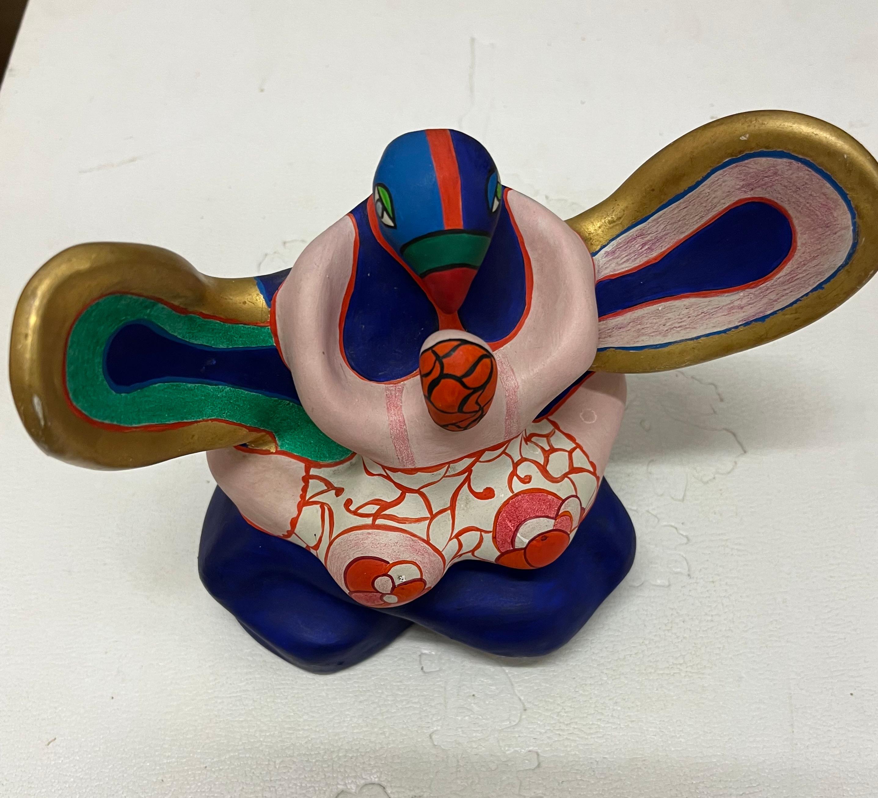 Figurative Sculpture di Niki de Saint Phalle - Coppia tantrica