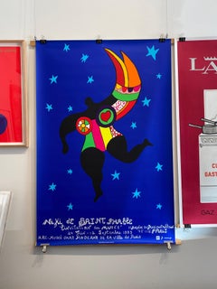 Niki de Saint Phalle, Small Original Vintage Poster