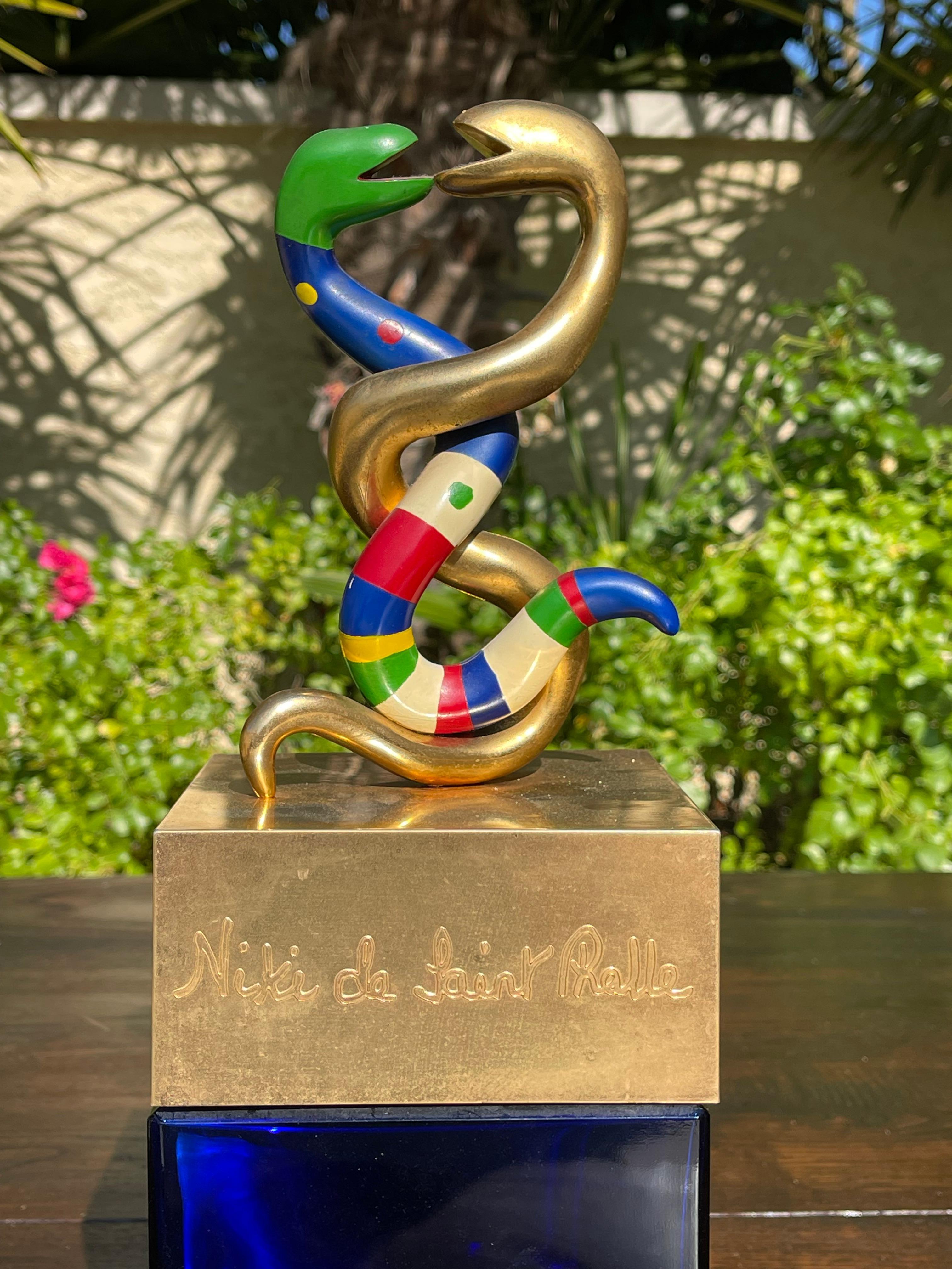 20ième siècle Niki de Saint-Phalle - La danse du serpent, Factice & Miniature