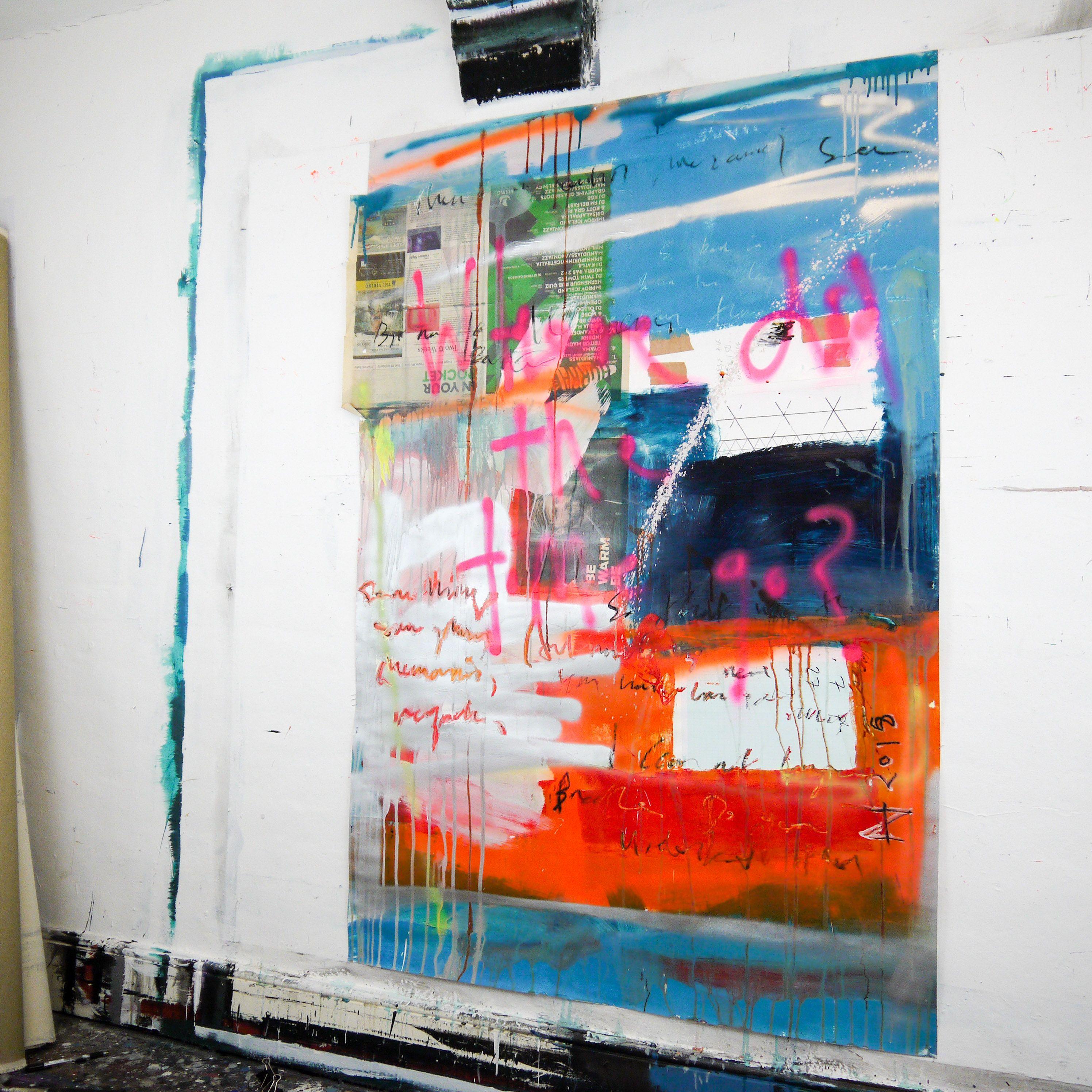 Where Did The Time Go?, Mixed Media on Paper - Abstract Mixed Media Art by Niki Hare