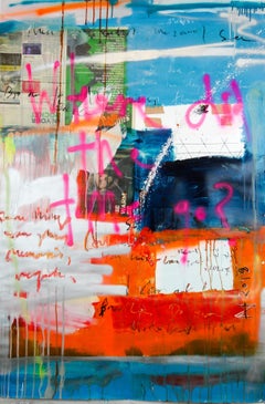 Where Did The Time Go?, Mixed Media on Paper