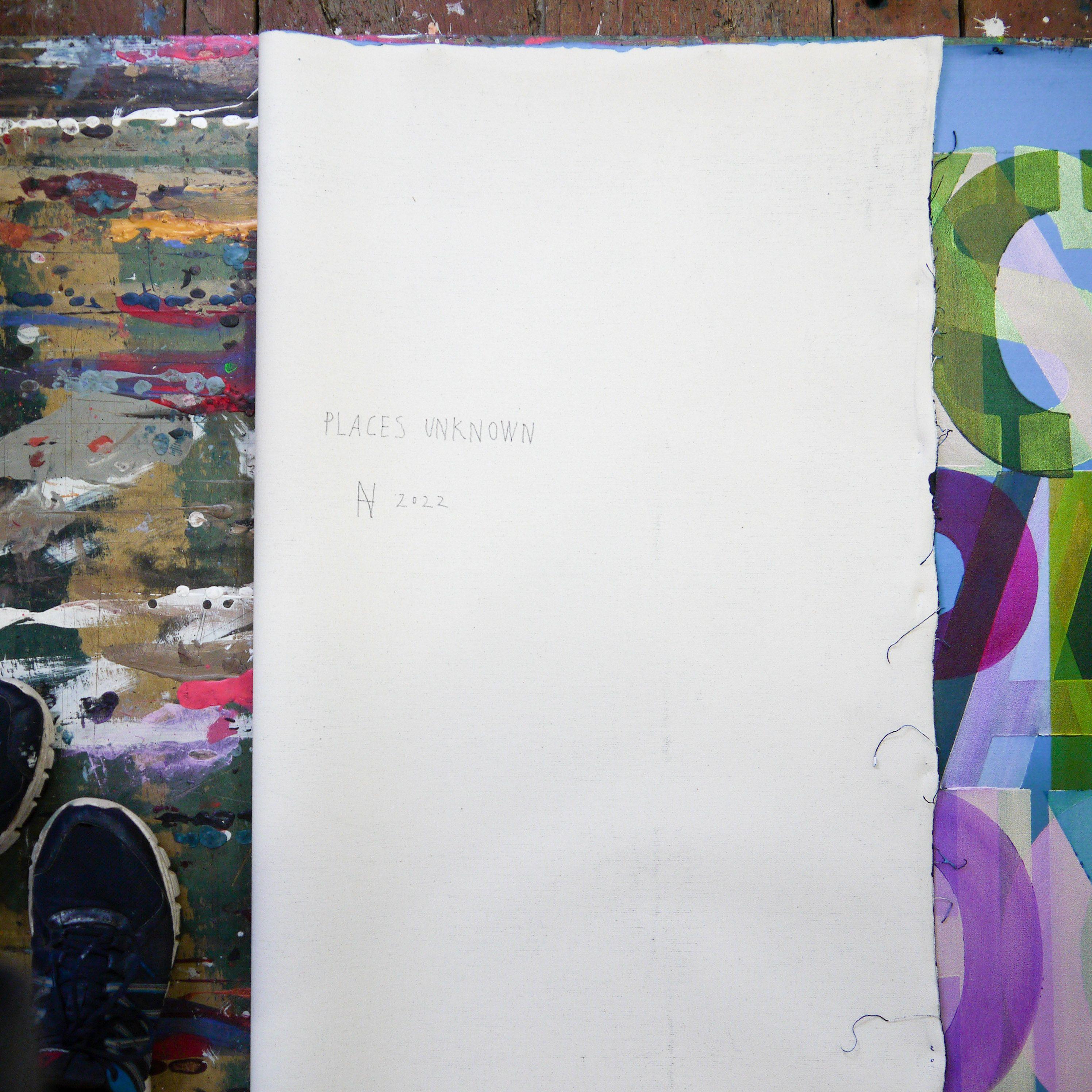 Places Unknown, Painting, Acrylic on Canvas For Sale 2