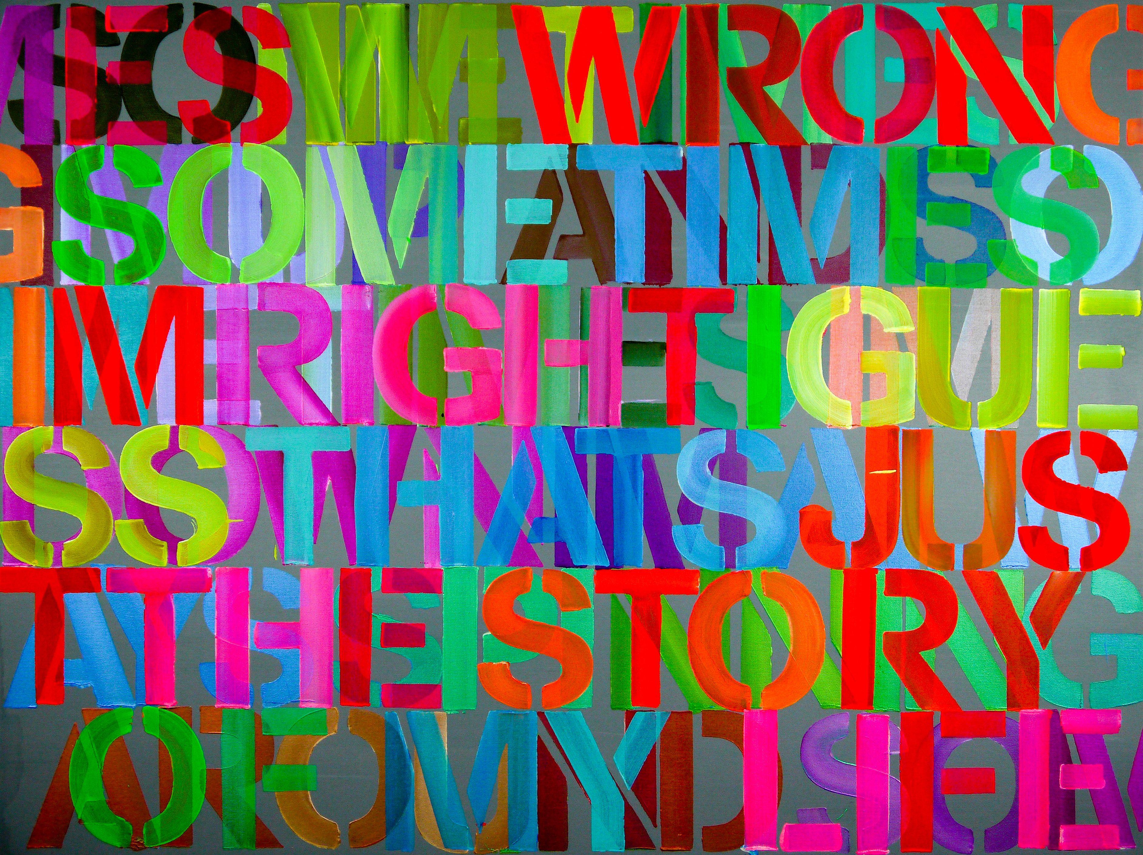 Sometimes, Painting, Acrylic on Canvas