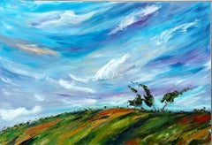 As the Wind blows, Painting, Oil on Canvas