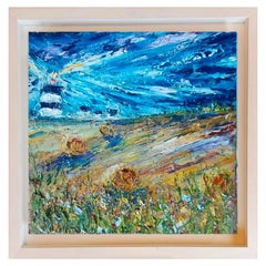 Autumn at Hook Head Lighthouse, Wexford, Painting, Oil on Other