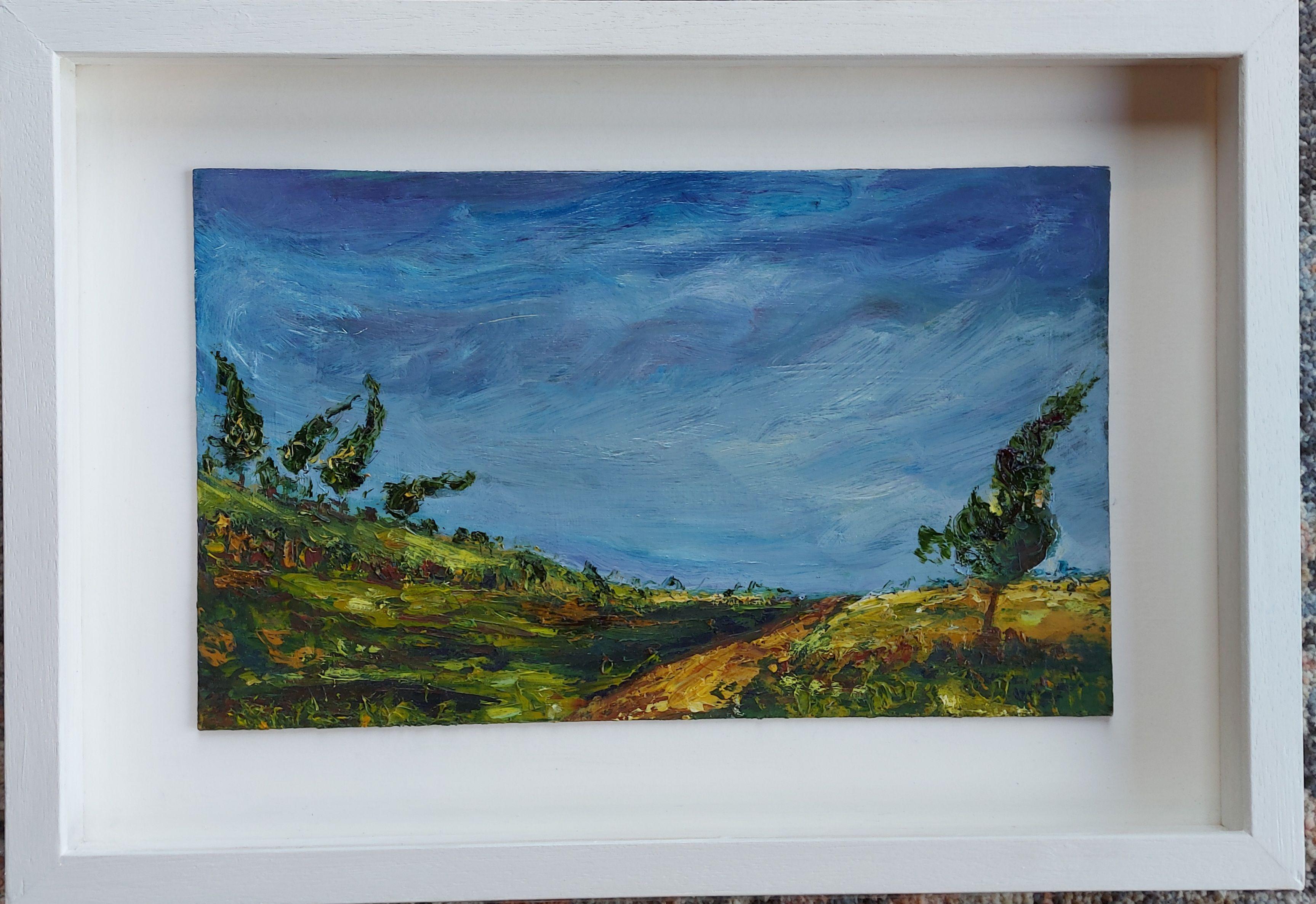 Herbstdaze, Gemälde, Öl auf Anderem Grund (Impressionismus), Painting, von Niki Purcell - Irish Landscapes