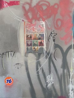 Belly Of The Beat #1, Mixed Media on Metal
