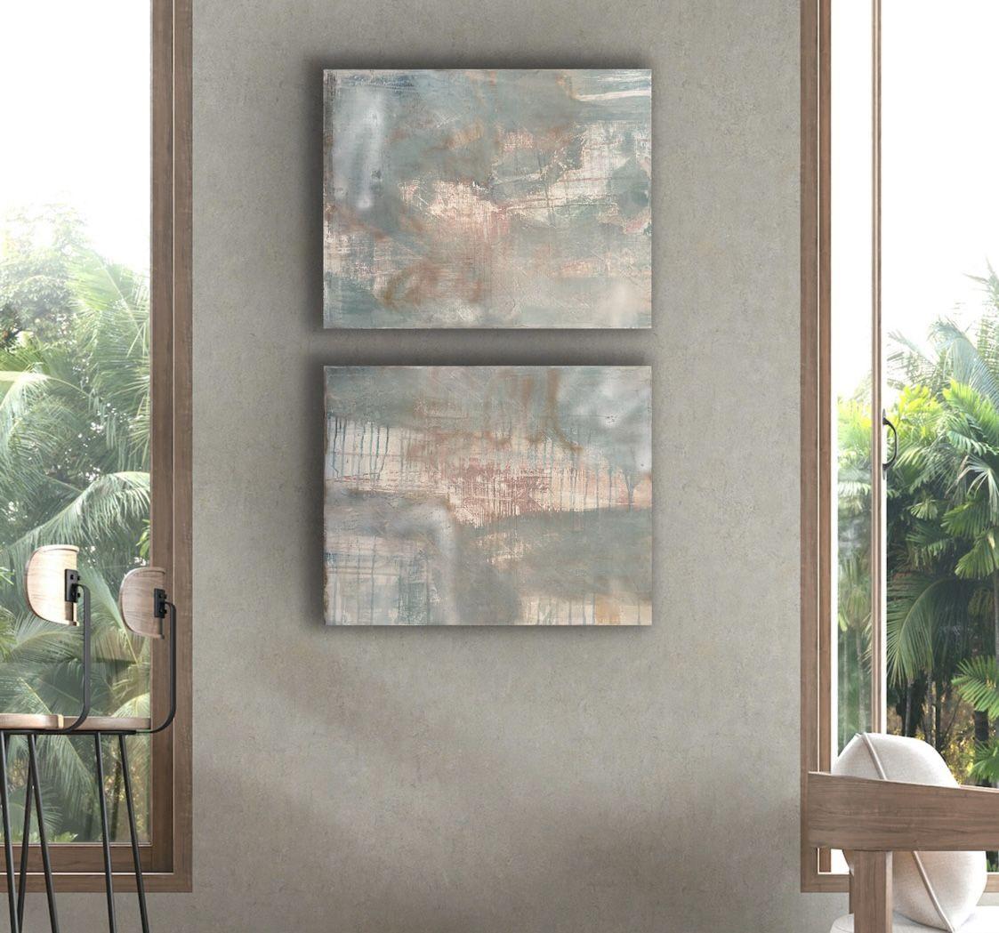 For Sure, technique mixte sur toile - Contemporain Mixed Media Art par Niki Stearman