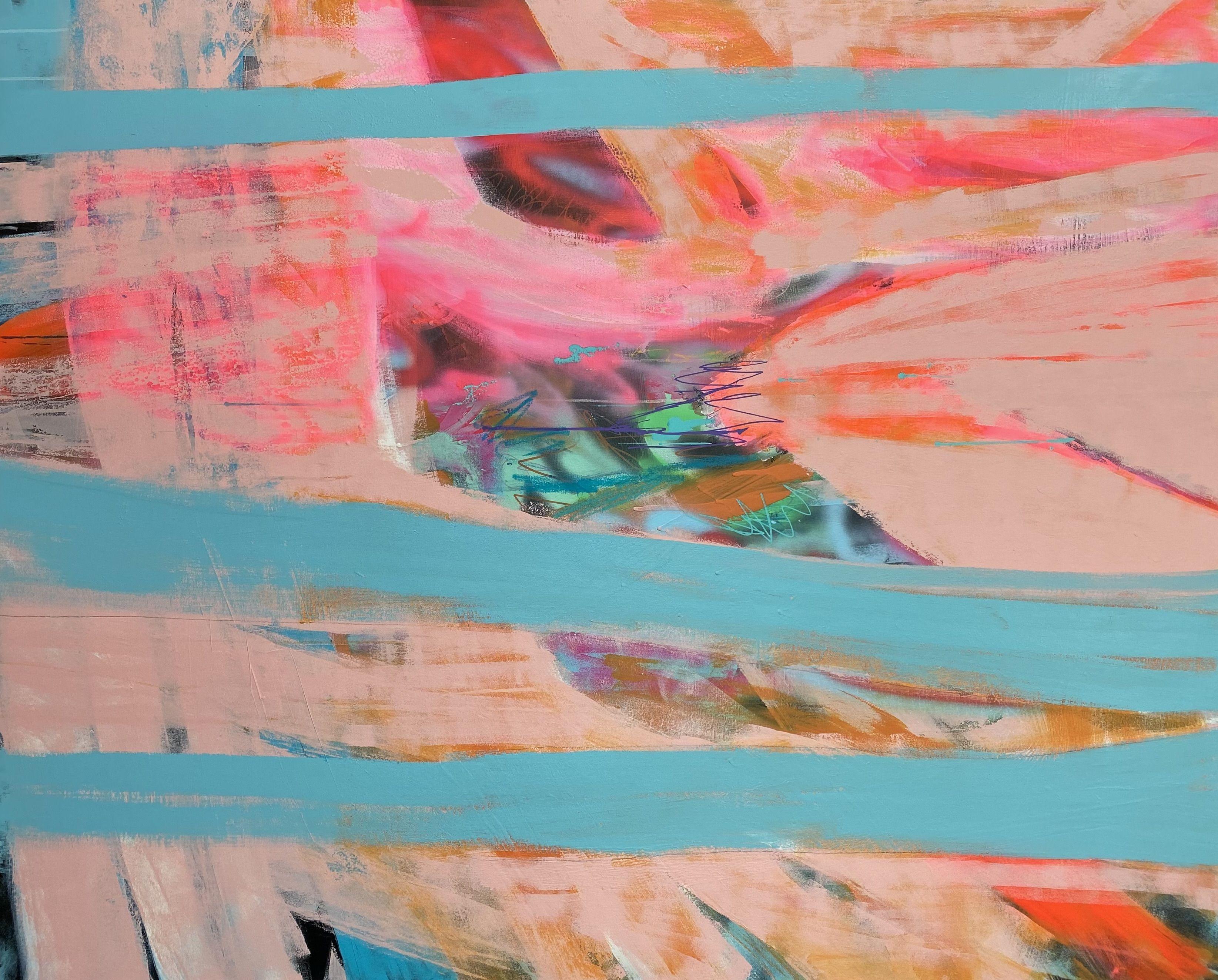 Noah, Technique mixte sur toile