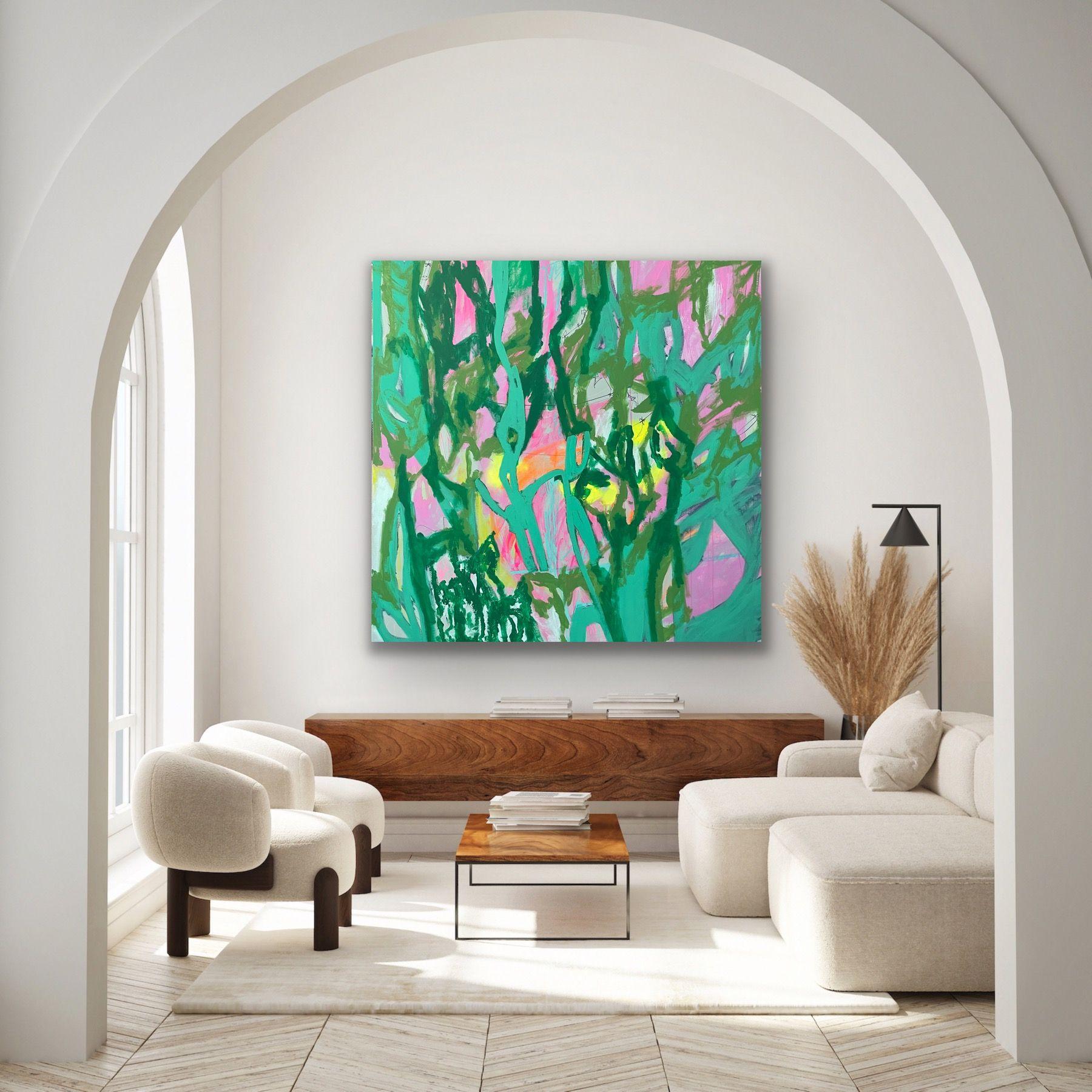 Heal It Up, Gemälde, Acryl auf Leinwand im Angebot 1