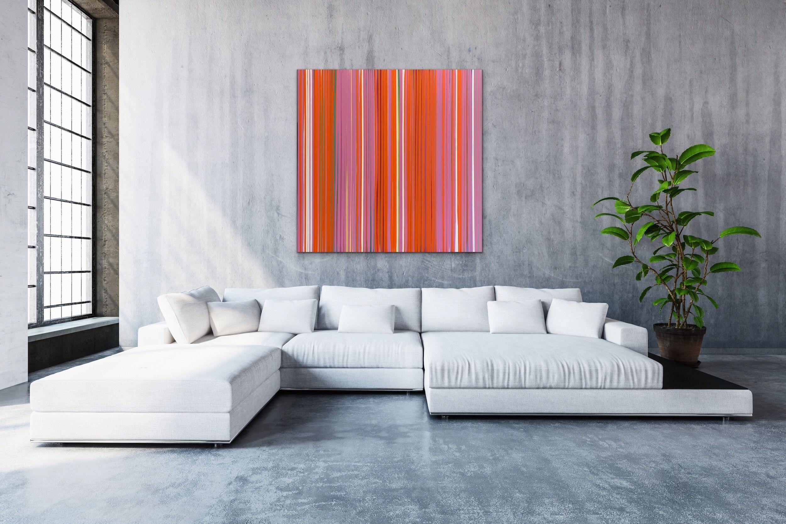 Proprio come il paradiso, Pittura, Acrilico su tela - Painting di Niki Stearman