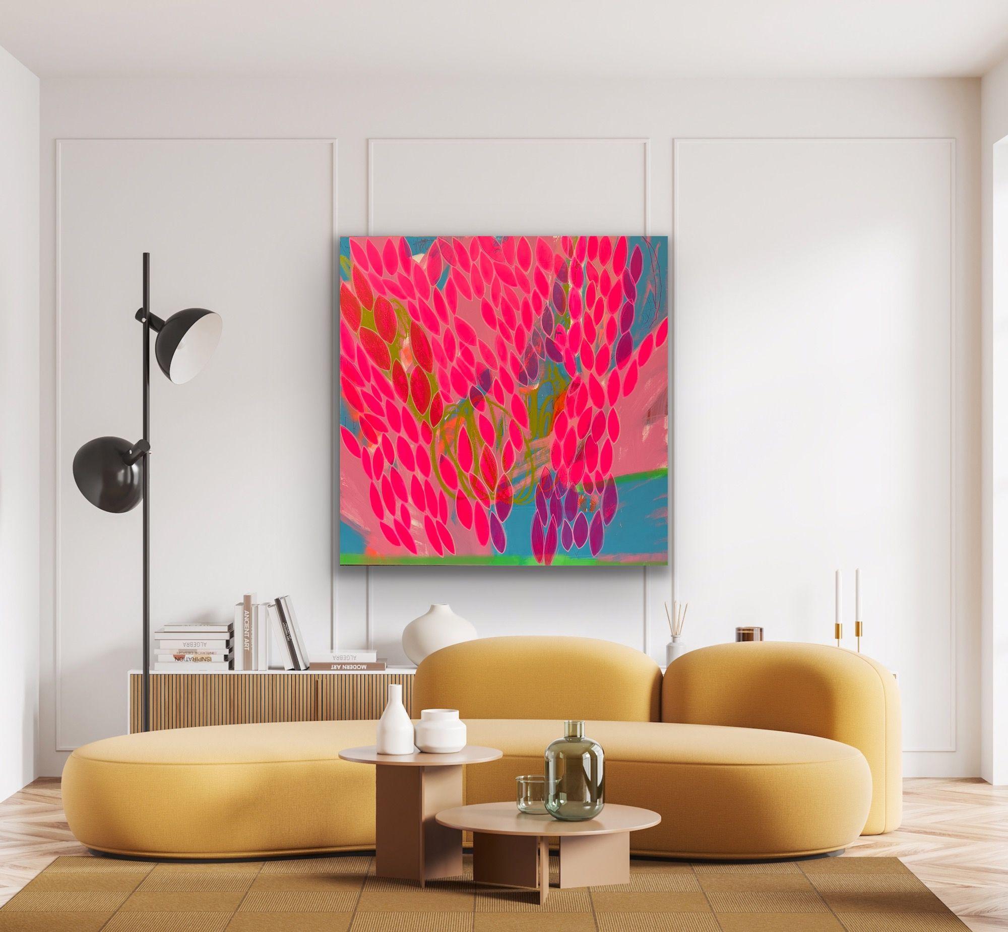 Say Yes To Heaven, Gemälde, Acryl auf Leinwand (Abstrakter Expressionismus), Painting, von Niki Stearman