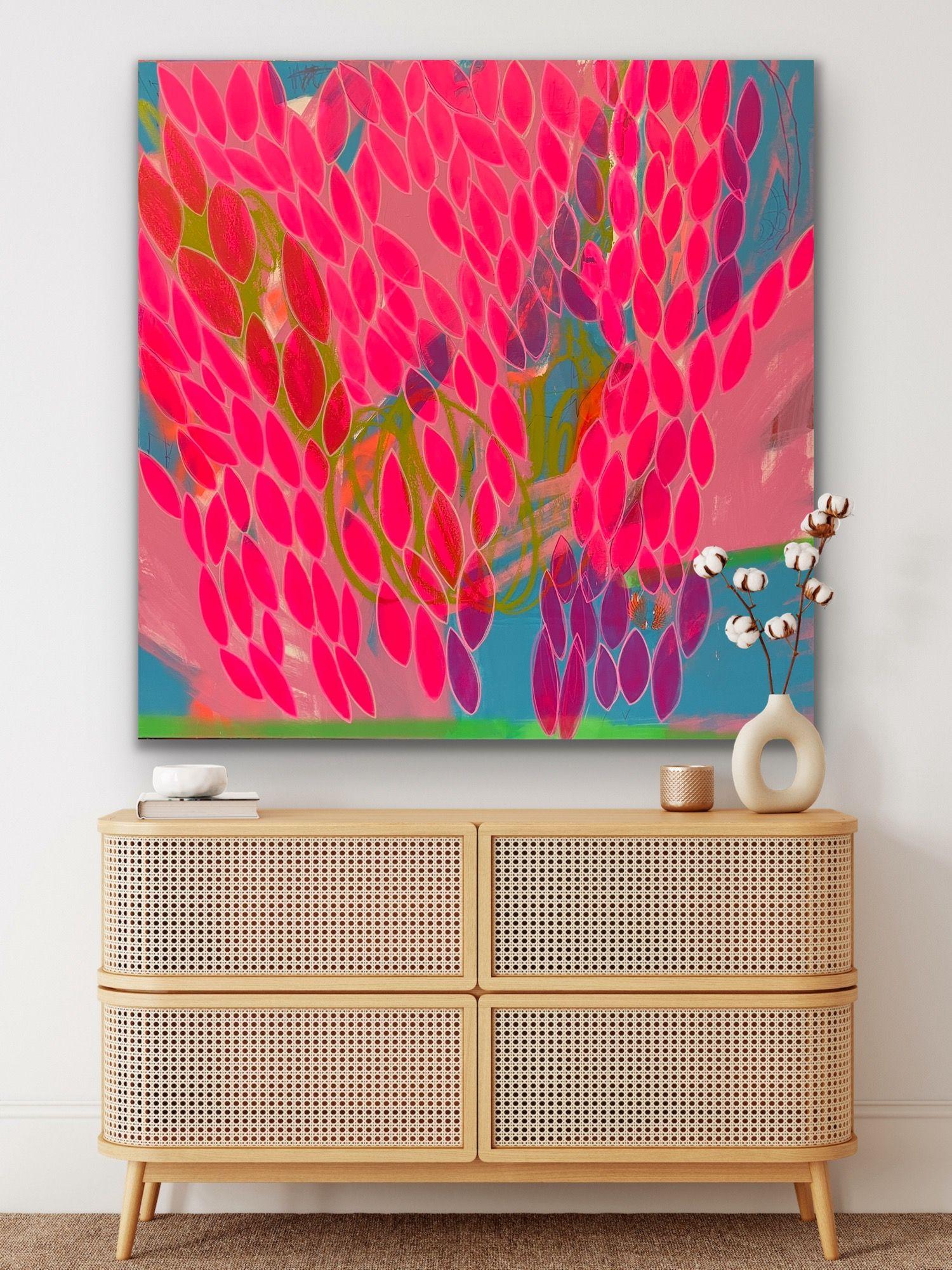 Say Yes To Heaven, Gemälde, Acryl auf Leinwand im Angebot 2