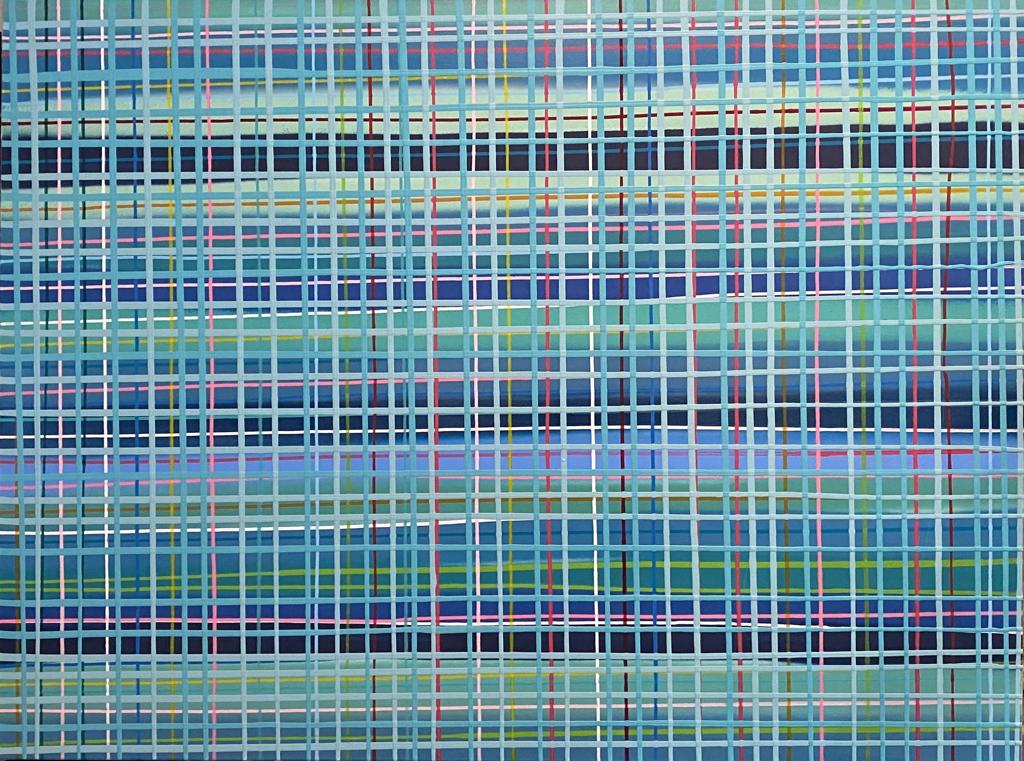 Niki Stearman Abstract Painting - U, Painting, Acrylic on Canvas