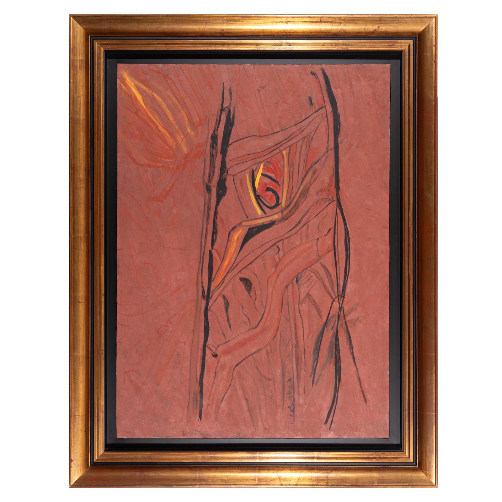 Nikias Skapinakis, Paisagem da Europa, 1998 - Oil on Canvas In Excellent Condition For Sale In Lisboa, PT