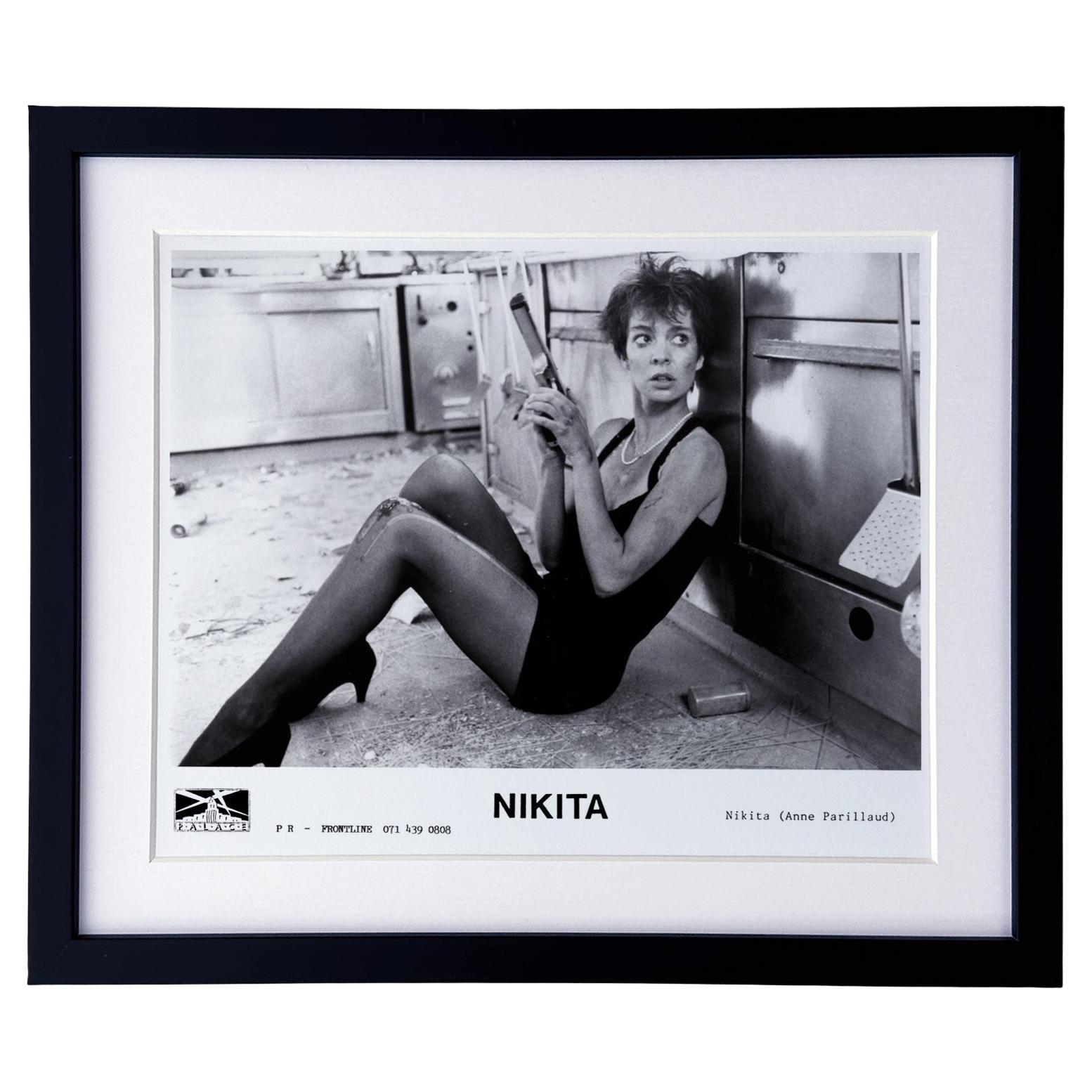 Nikita 1990 Pubblicità stampa Film Ancora incorniciato