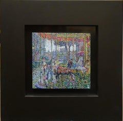 "Carousel.Rome" Painting by Nikita Makarov