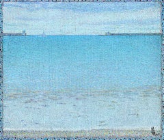 "Coast.Saint-Jean-de-Luz" Painting by Nikita Makarov