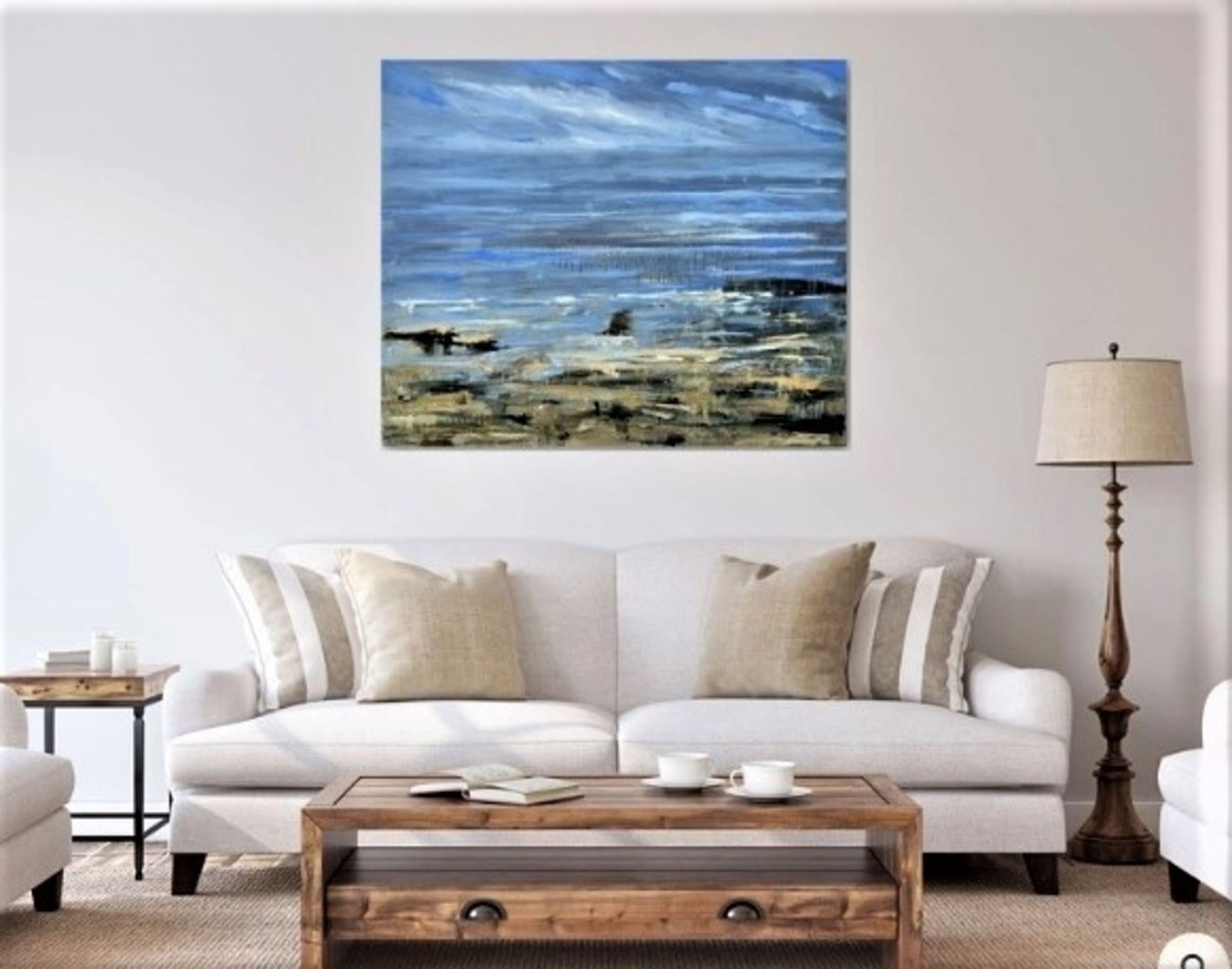 As the Tide Turns, Painting, Oil on Canvas For Sale 3