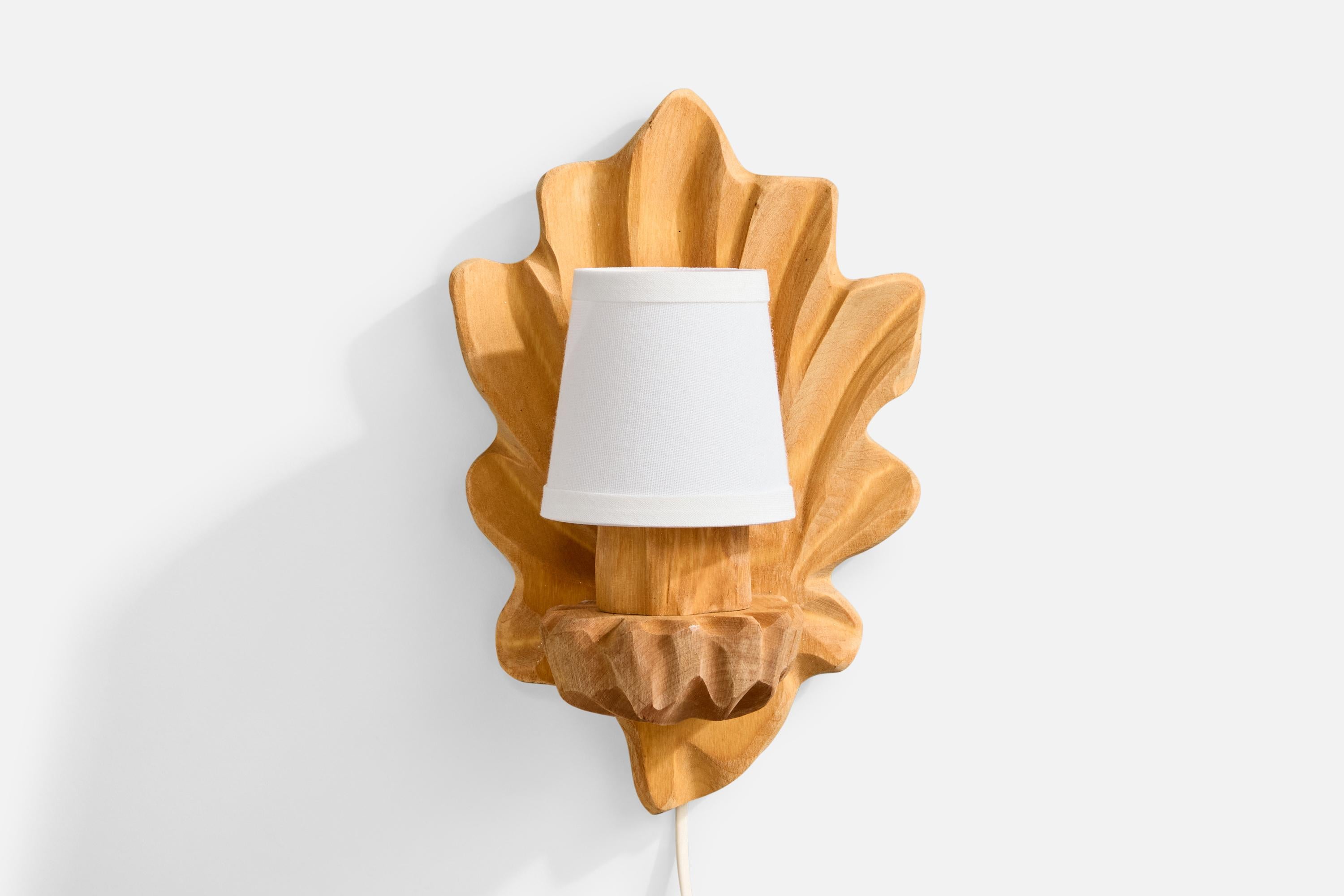 Niklas Snidare, Aplique, Madera, Tela, Suecia, 1990 Moderno de mediados de siglo en venta