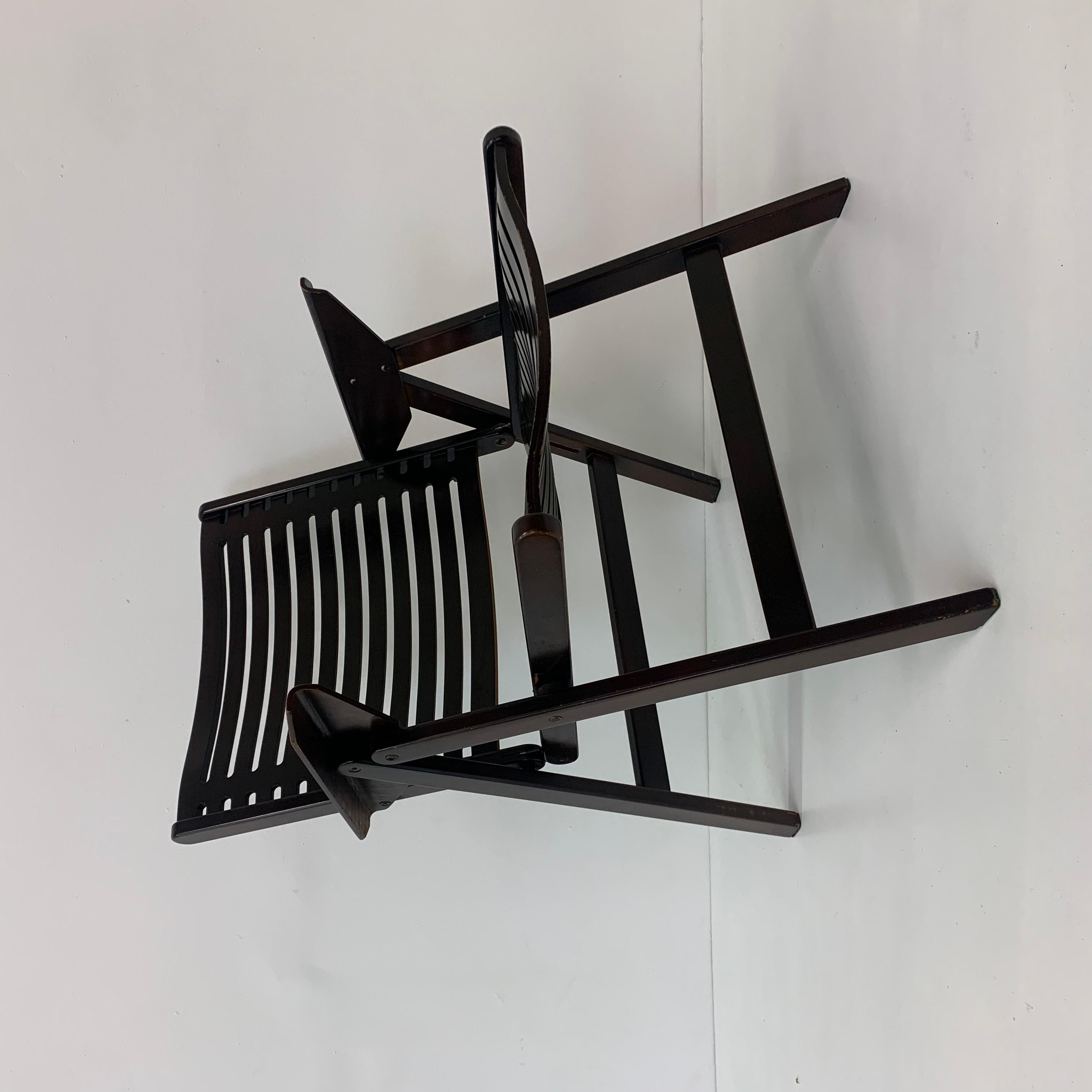 Niko Kralj Rex folding chair Mid-century , 1950’s For Sale 7