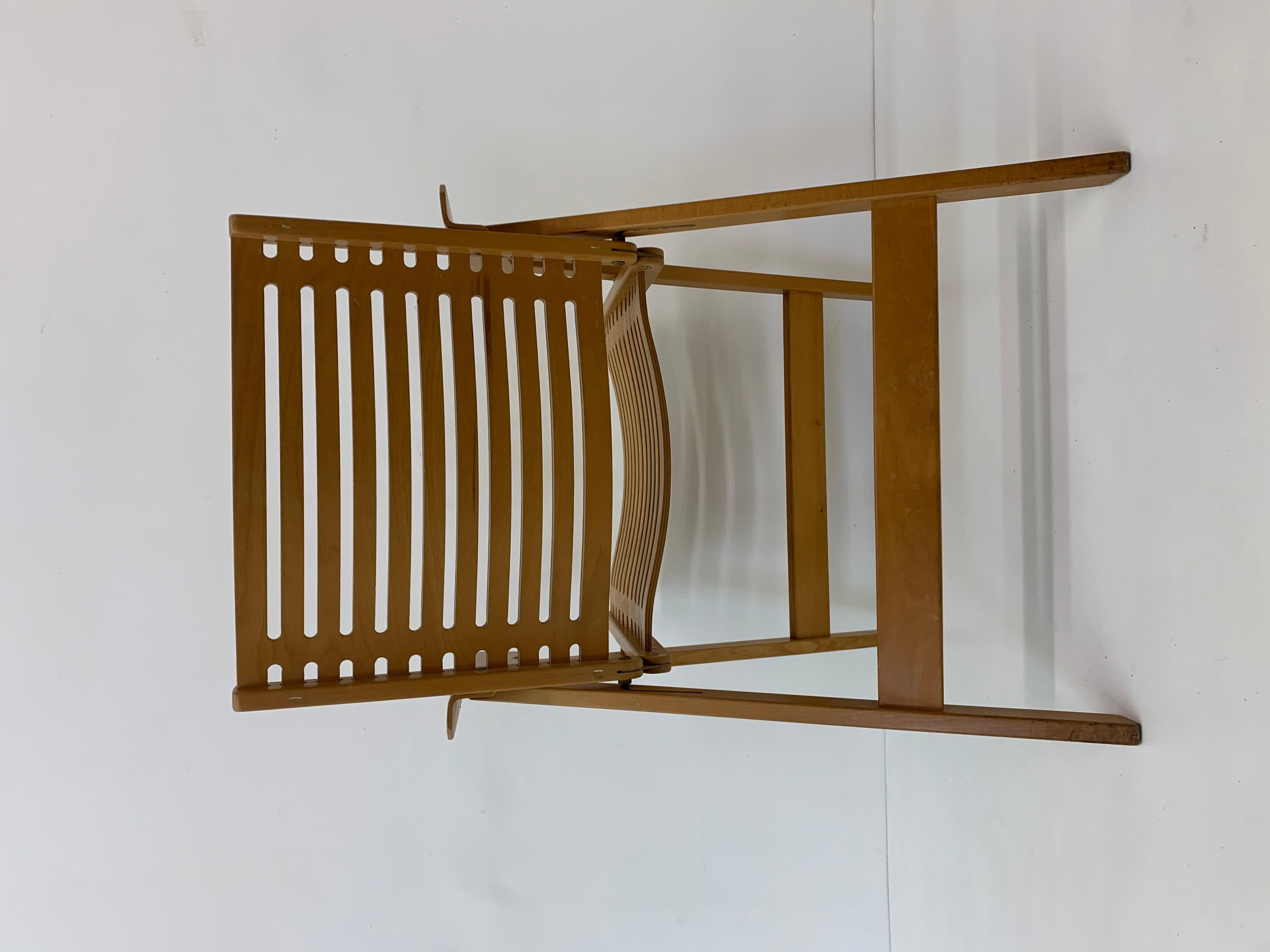 Niko Kralj Rex folding chair Mid-century , 1950’s For Sale 9