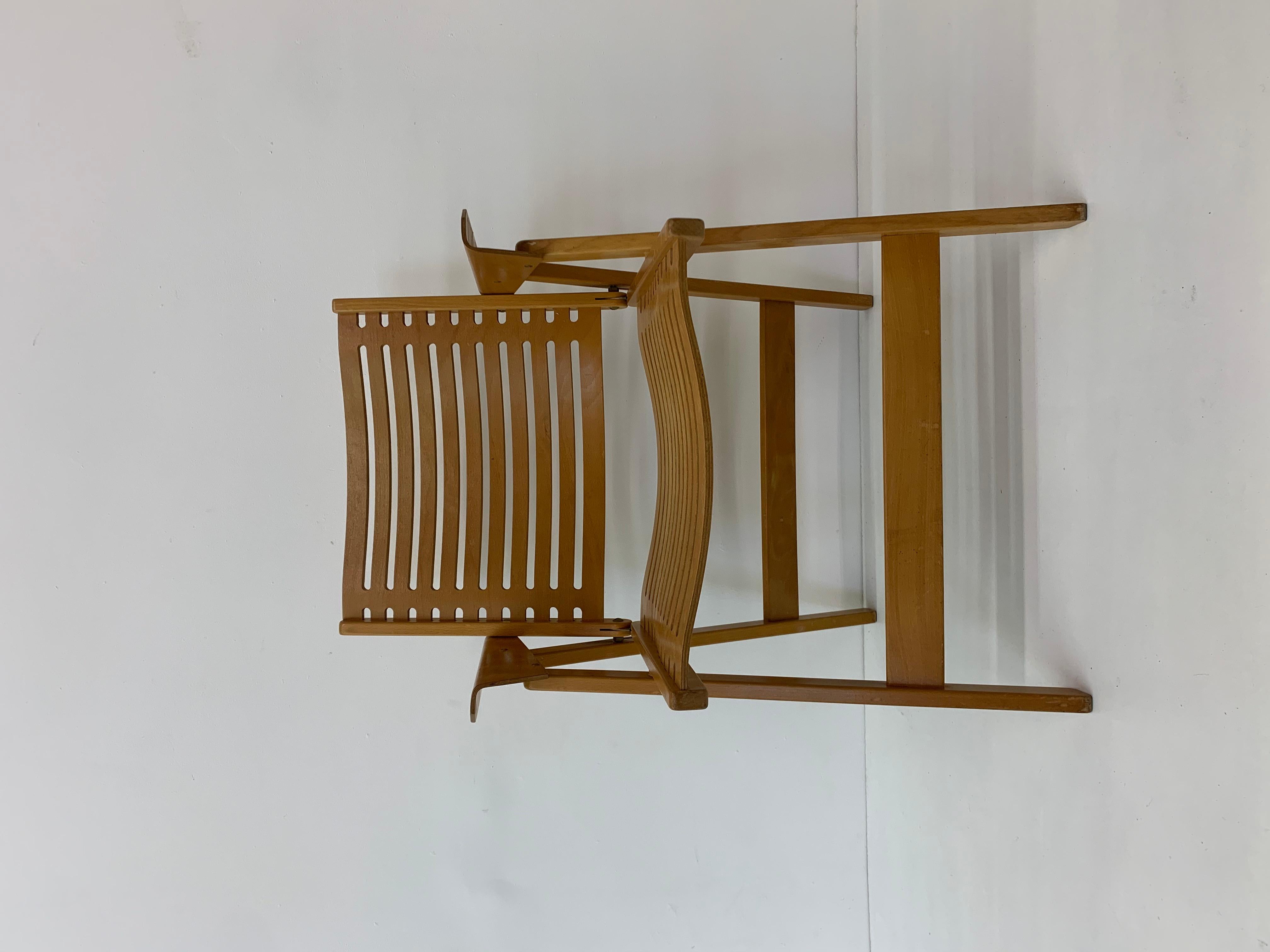 Mid-Century Modern Niko Kralj Rex folding chair Mid-century , 1950’s For Sale
