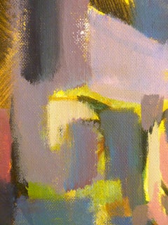 Self-Portrait - 21st Century Contemporary Cubist Portait Oil Painting