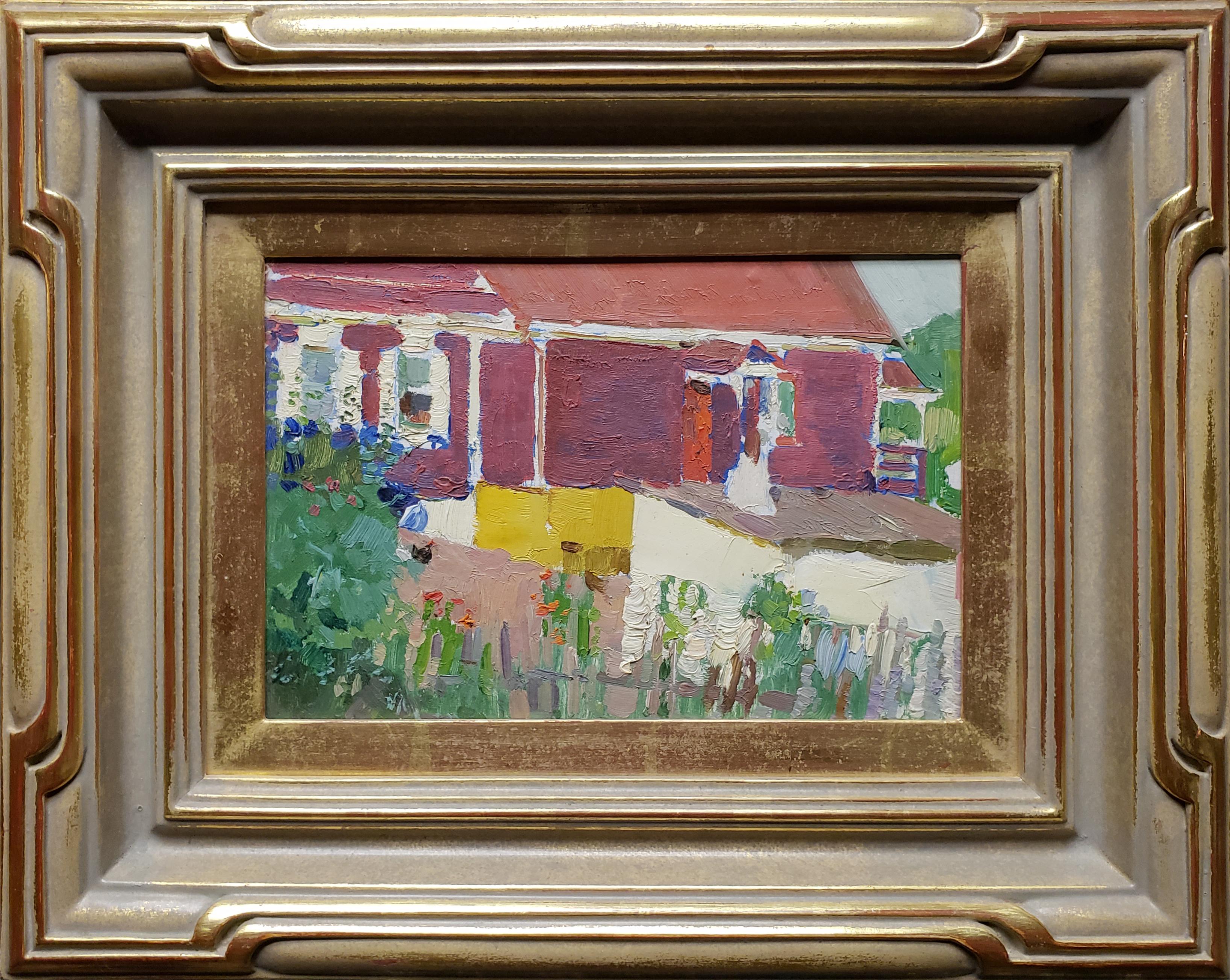 Village Farm House (Blue House), 1949