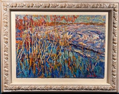 "Disgelo" Olio su tela cm. 50 x 70 1984