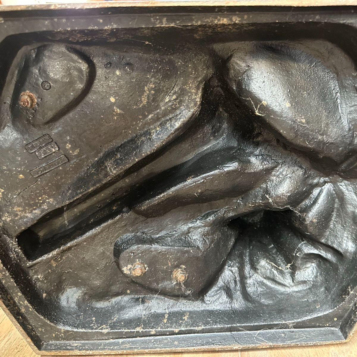 Nikolai Lieberich Cast Iron Standing Bear Sculpture, Kasli Foundry, 19th Century 11