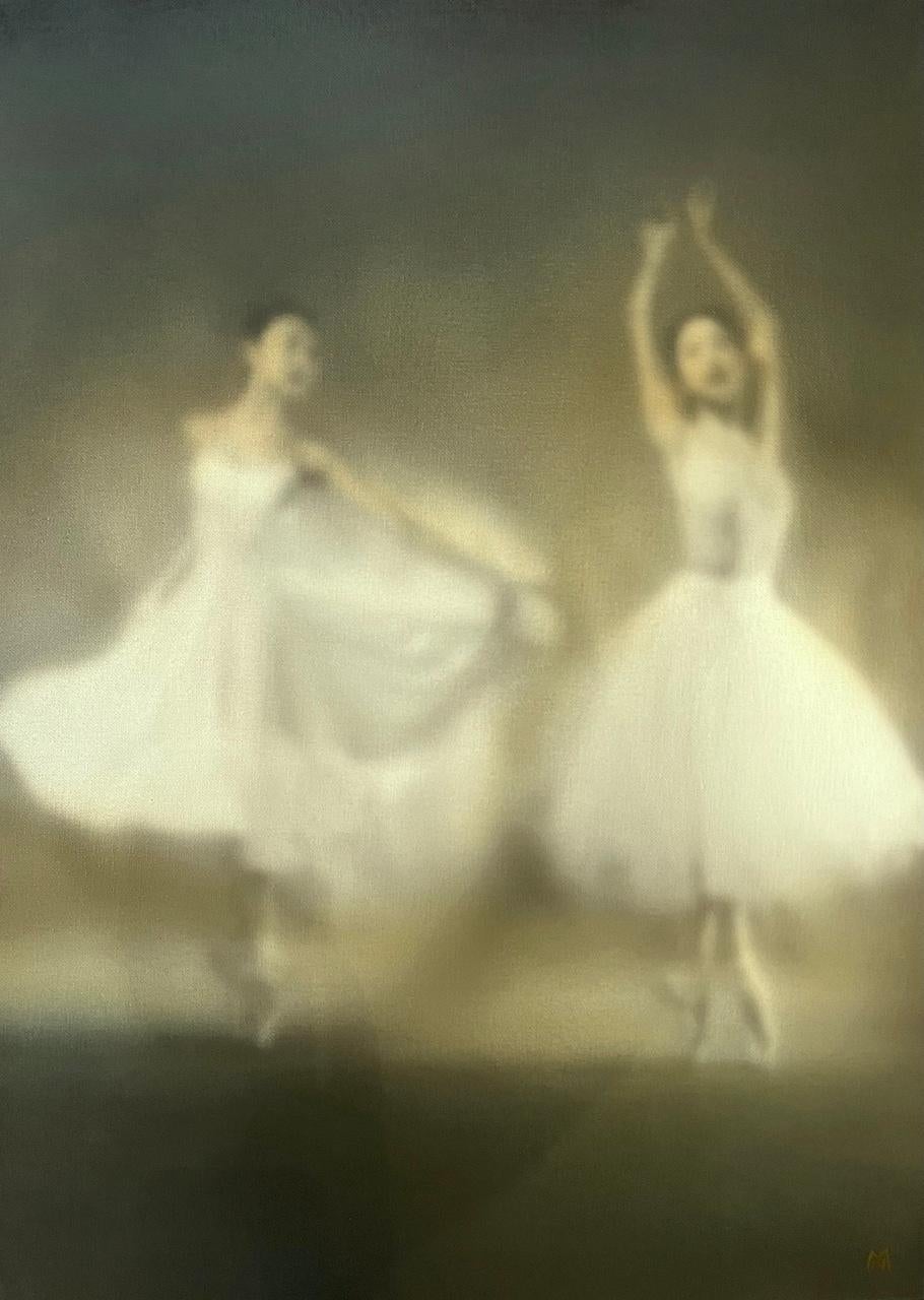 Nikolai MAKAROV Figurative Painting - Ballerina duo