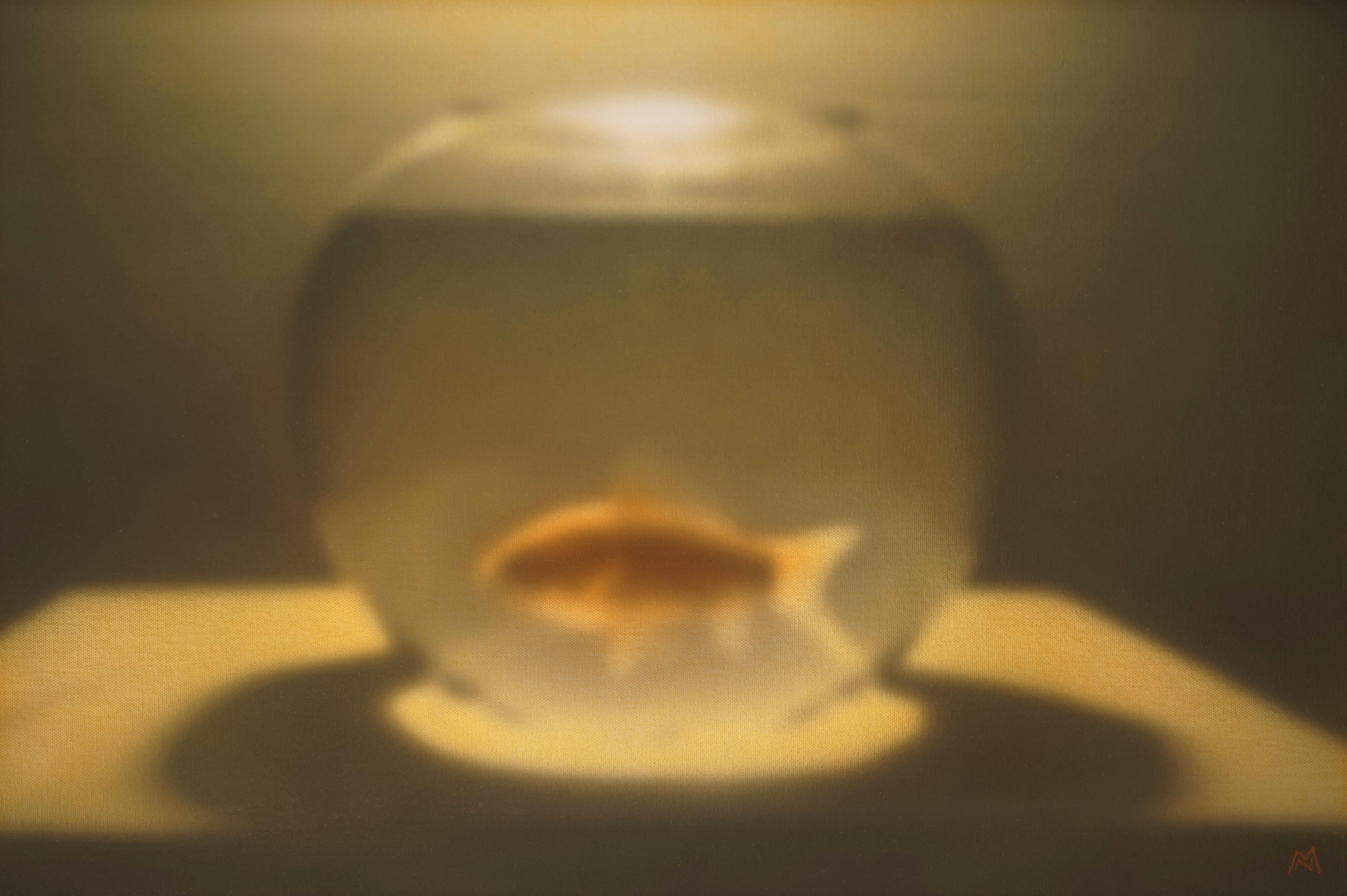 Nikolai Makarov Figurative Painting - The Goldfish