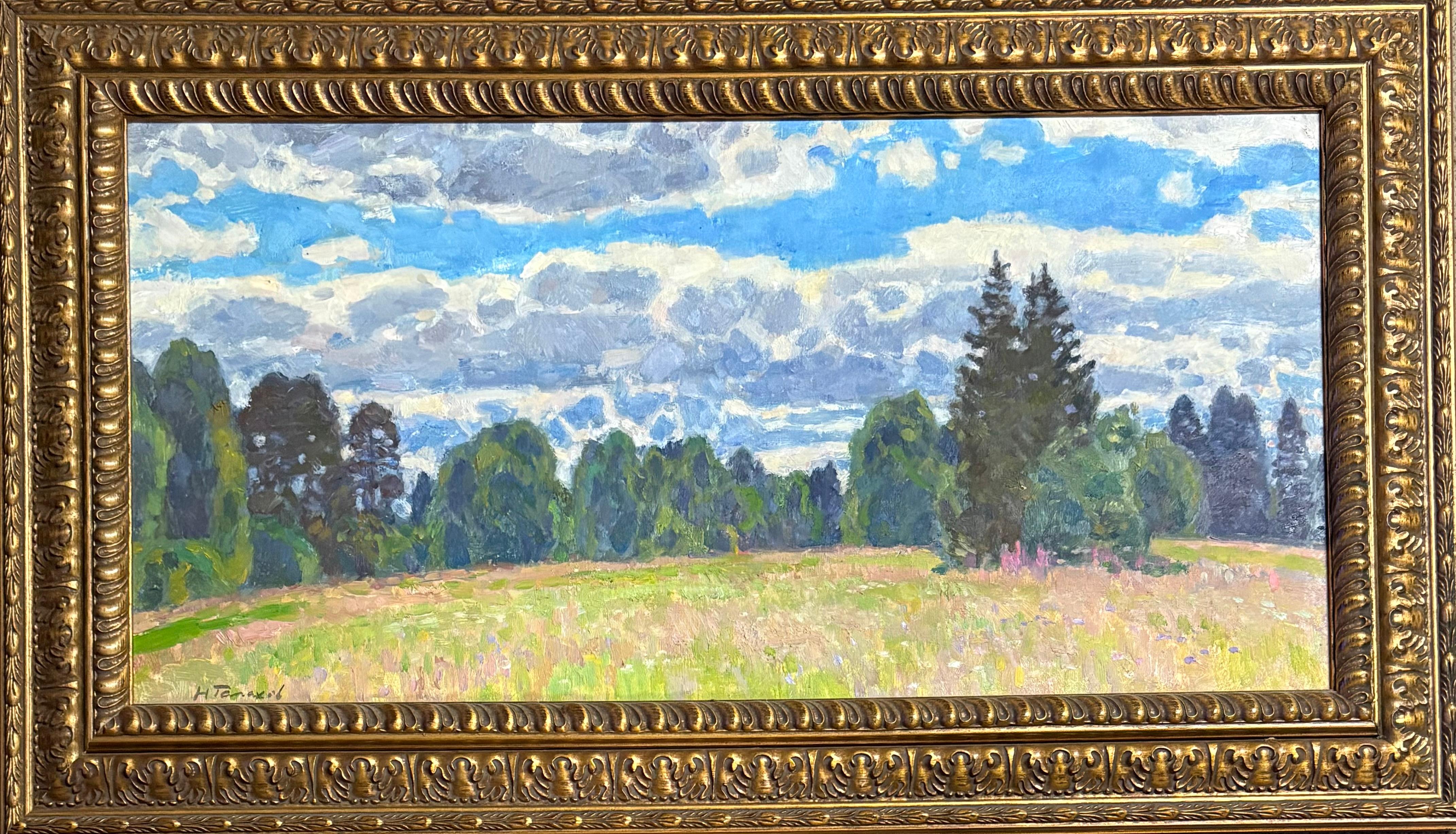 “Meadow” - Photograph by Nikolai Nikolaevich Galakhov 