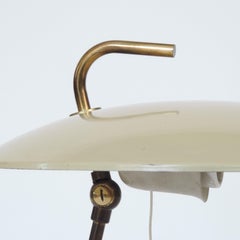 Nikolay Diulgheroff Art Deco Futurismus Tischlampe:: Italien:: 1938