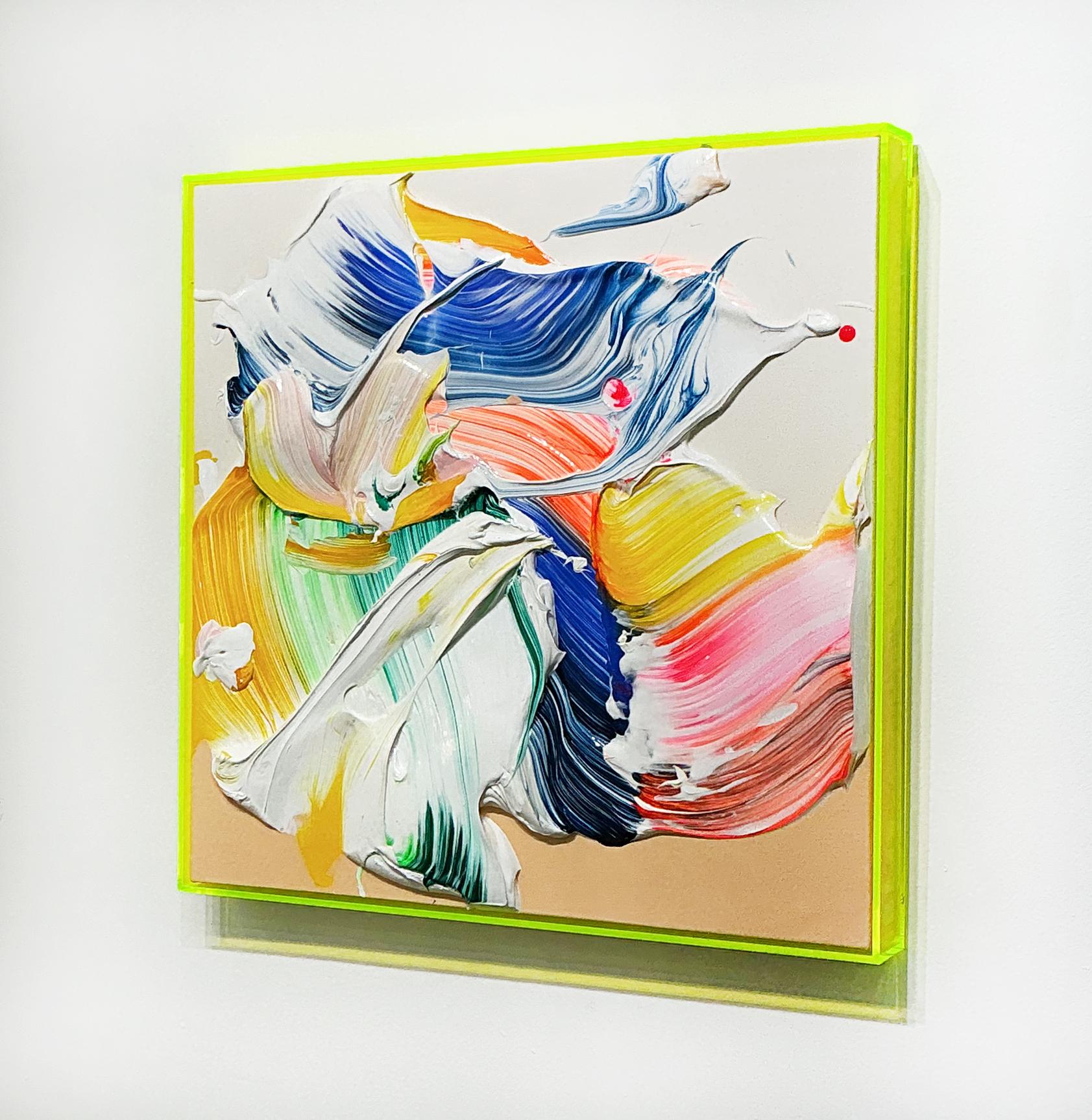 Eine Explosion von Farben in Bewegung (Zeitgenössisch), Painting, von Nikolaos Schizas