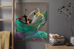 A Different Sunset (Abstract painting)