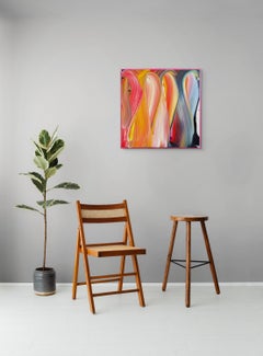 A Symphony of Hidden Depths  (Abstract Painting)