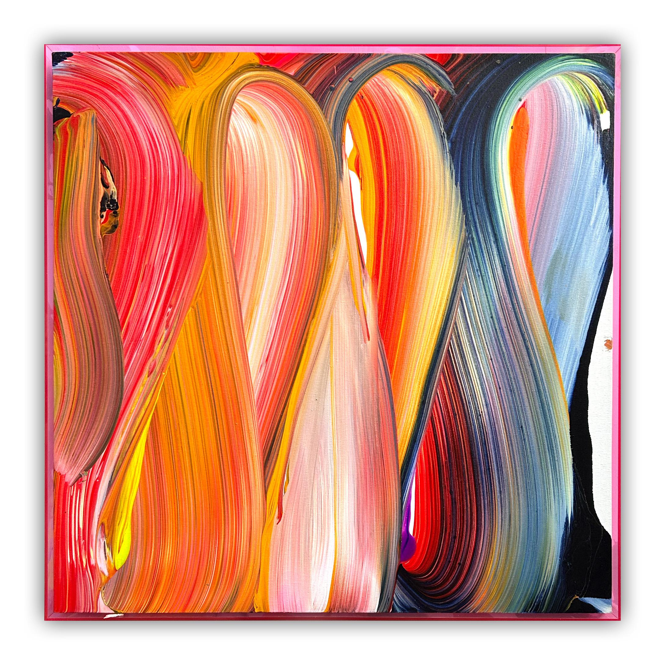 A Symphony of Hidden Depths  (Abstract Painting)