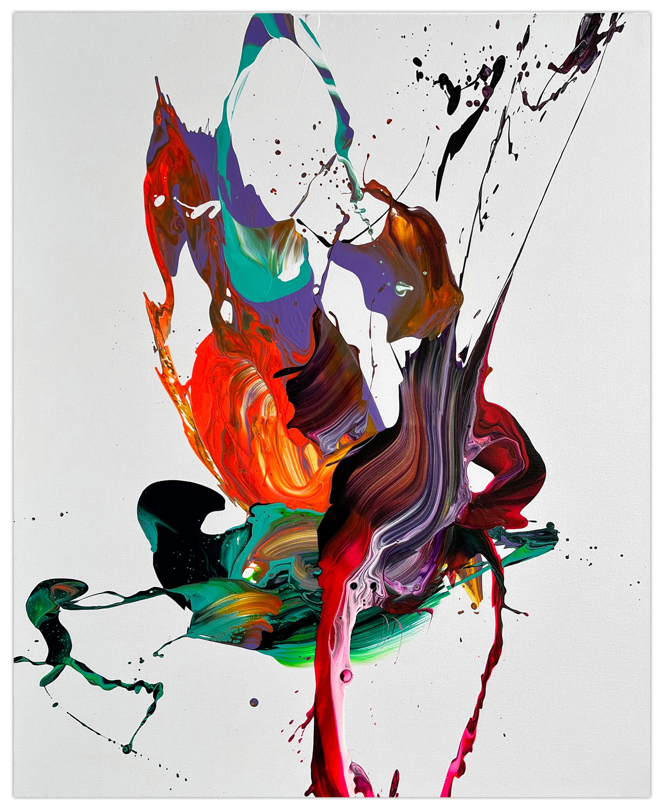 Abstract Painting di Nikolaos Schizas - Ambiguità (Pittura astratta)