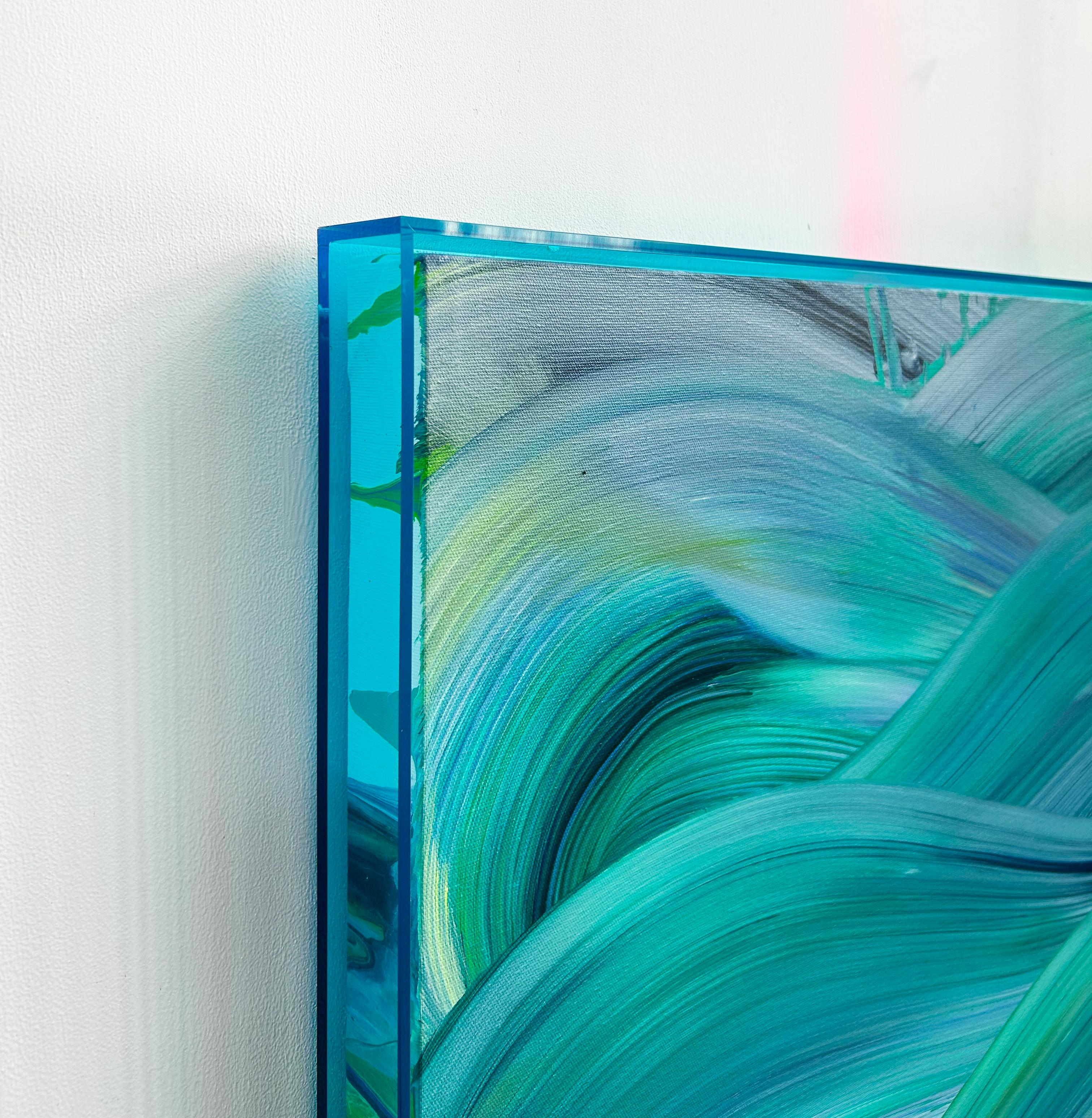 Aquatic Dreams (Abstract Painting) For Sale 5