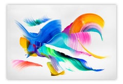 Blue Curaçao (Abstract painting)