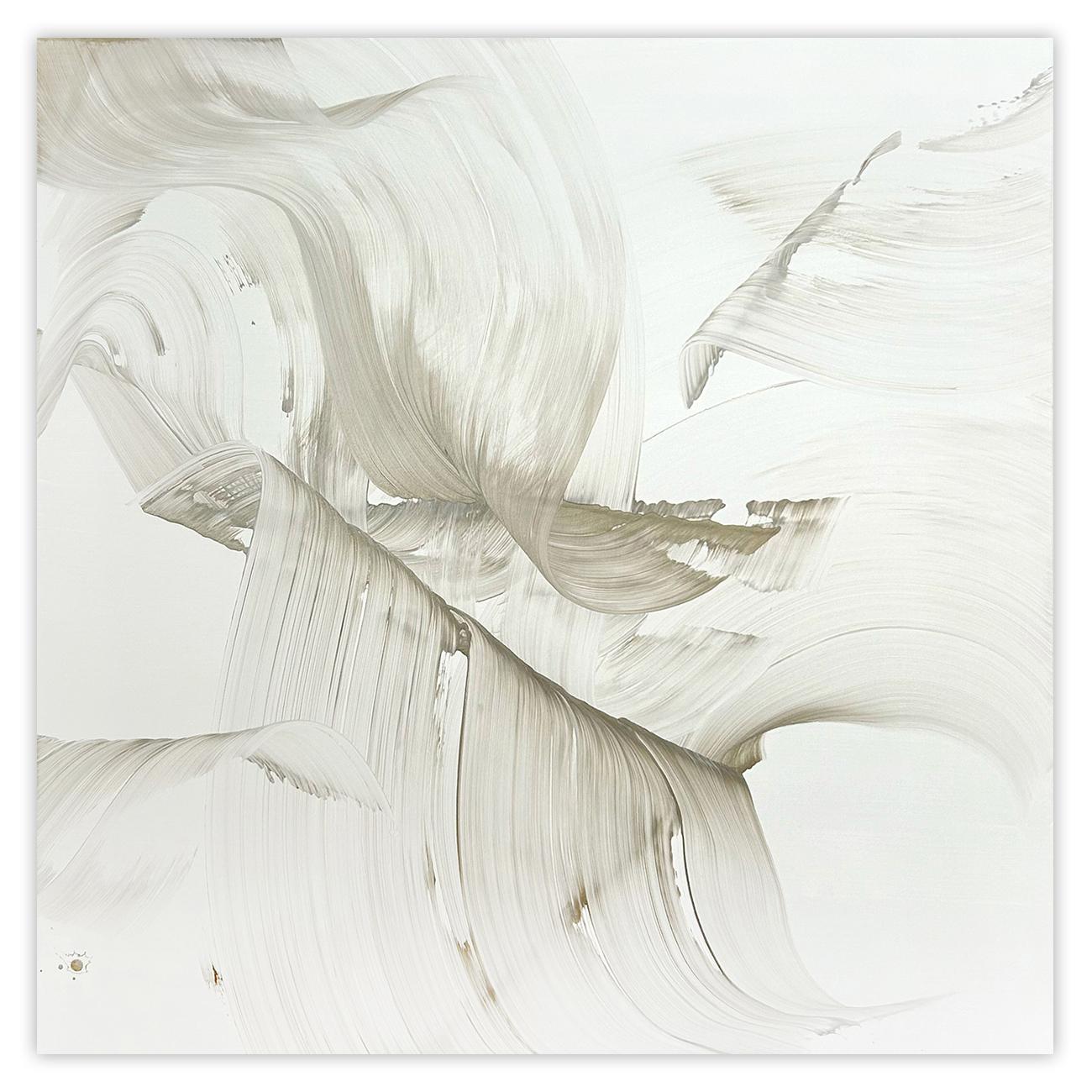 Abstract Painting de Nikolaos Schizas - Respira sobre mí (pintura abstracta)