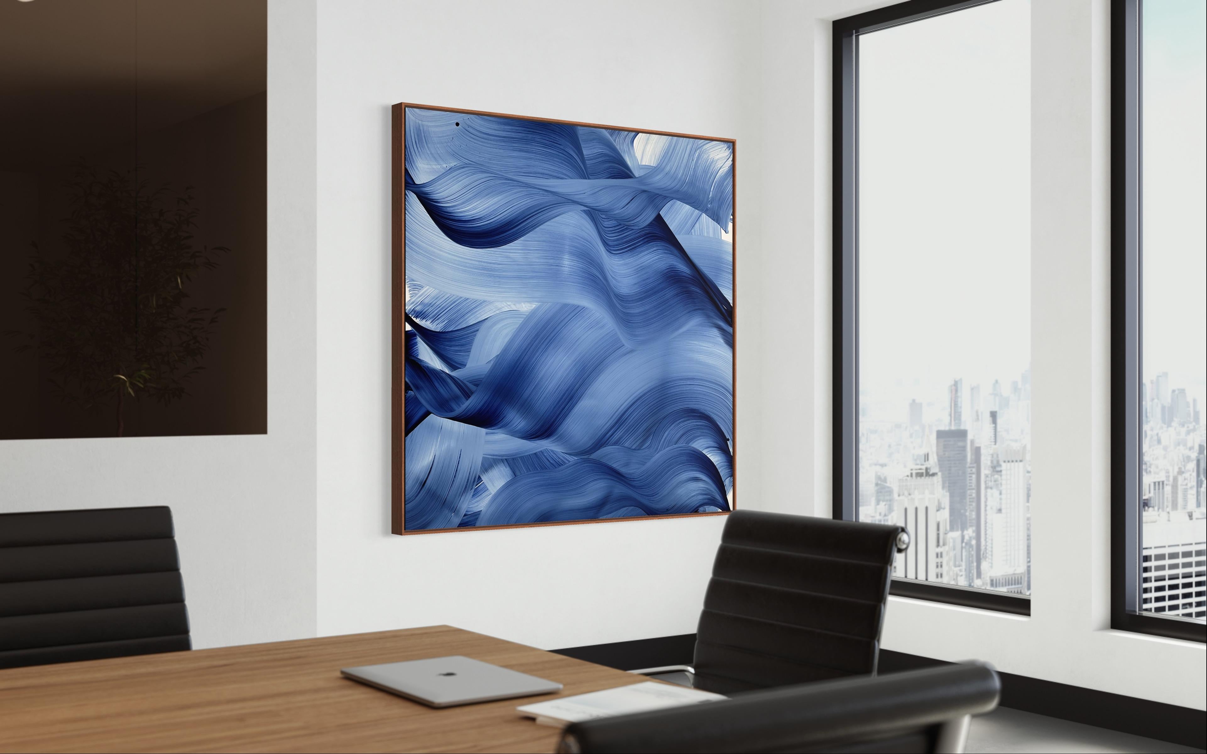La calma dopo la tempesta (Quadro astratto) - Painting di Nikolaos Schizas