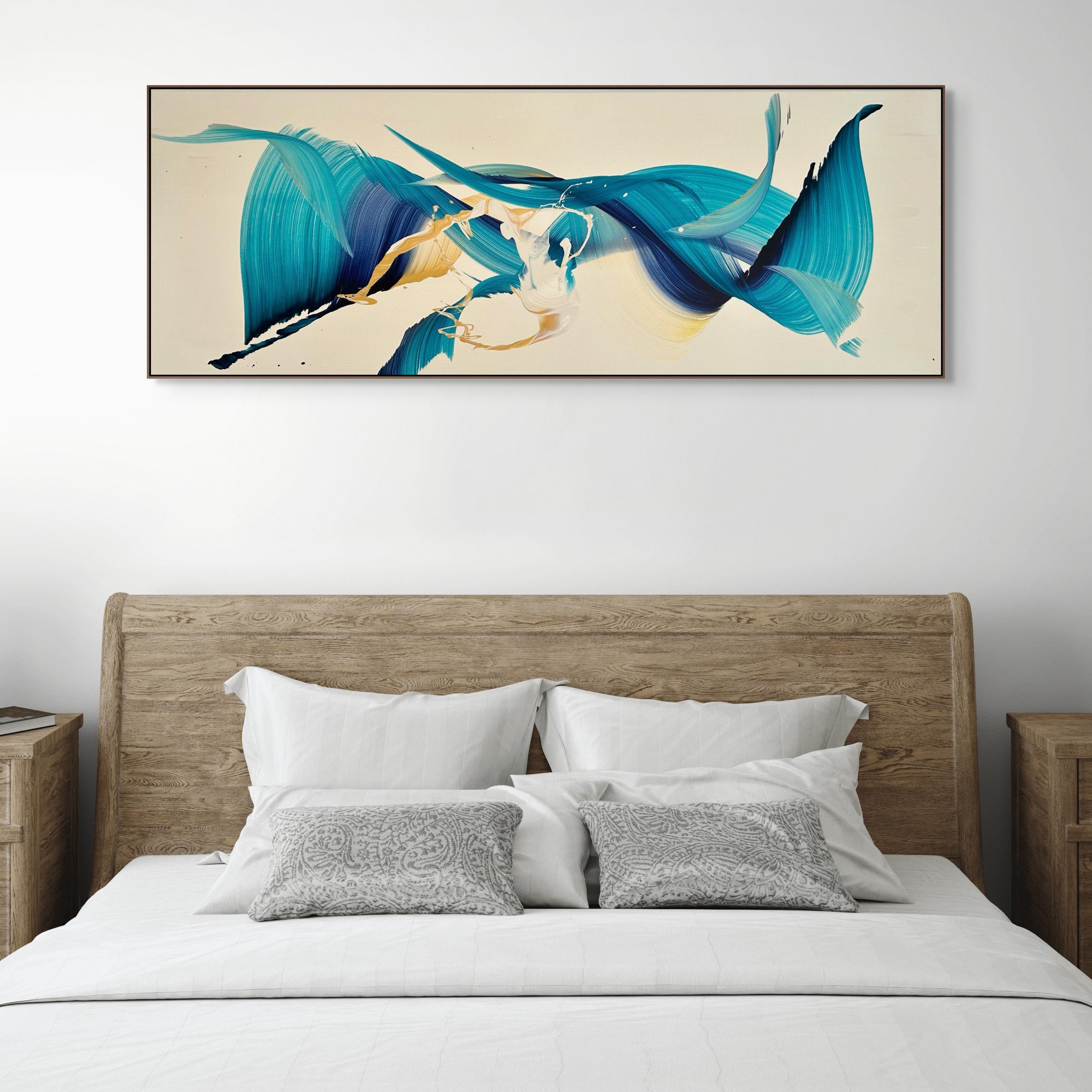Pazzo d'amore (Pittura astratta) - Painting di Nikolaos Schizas