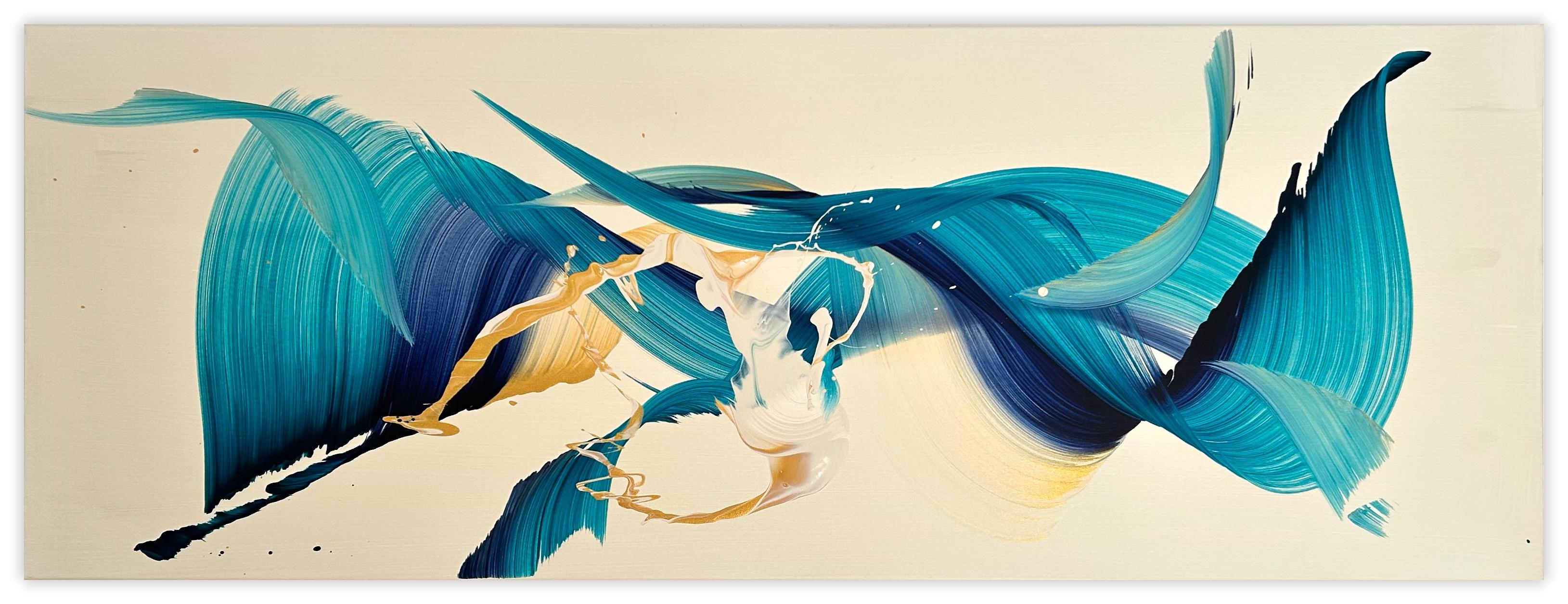 Abstract Painting di Nikolaos Schizas - Pazzo d'amore (Pittura astratta)